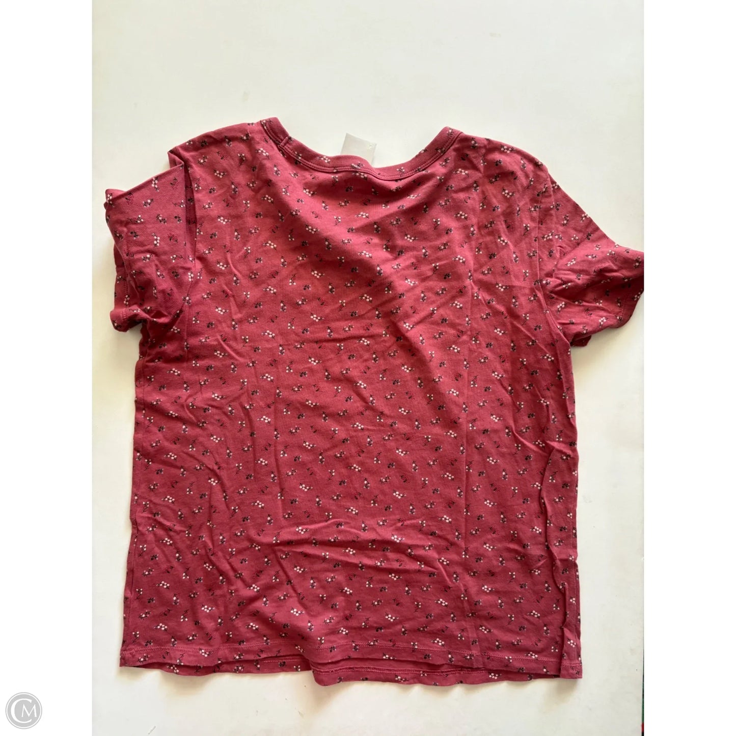 Top Short Sleeve By Old Navy In Red, Size: M