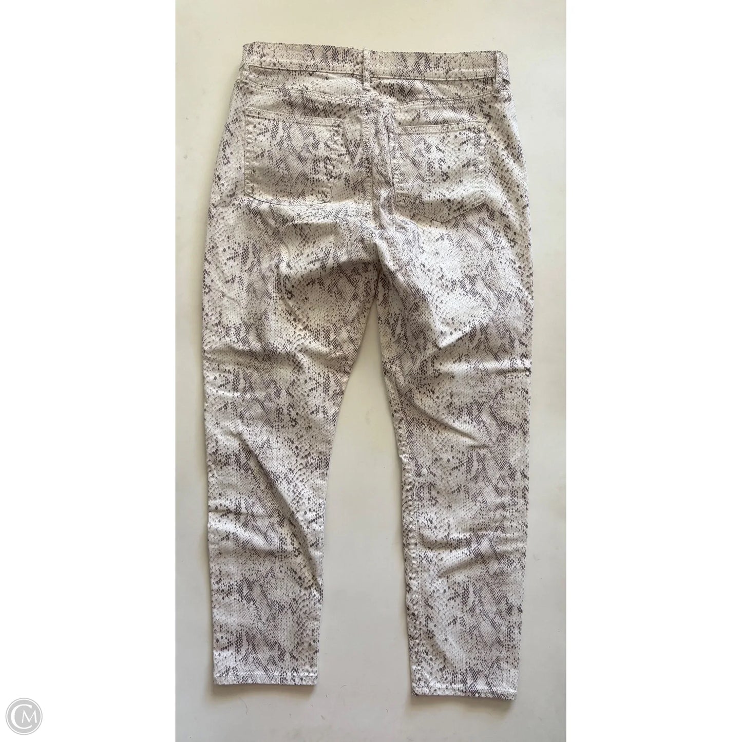 Jeans Straight By Loft In Animal Print, Size: 10