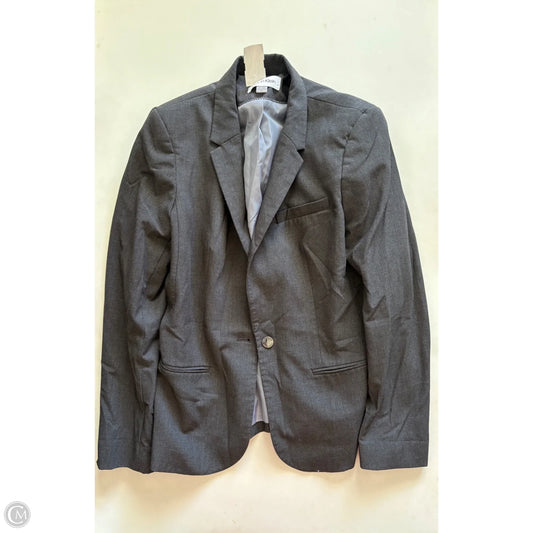 Blazer By Calvin Klein In Grey, Size: 8