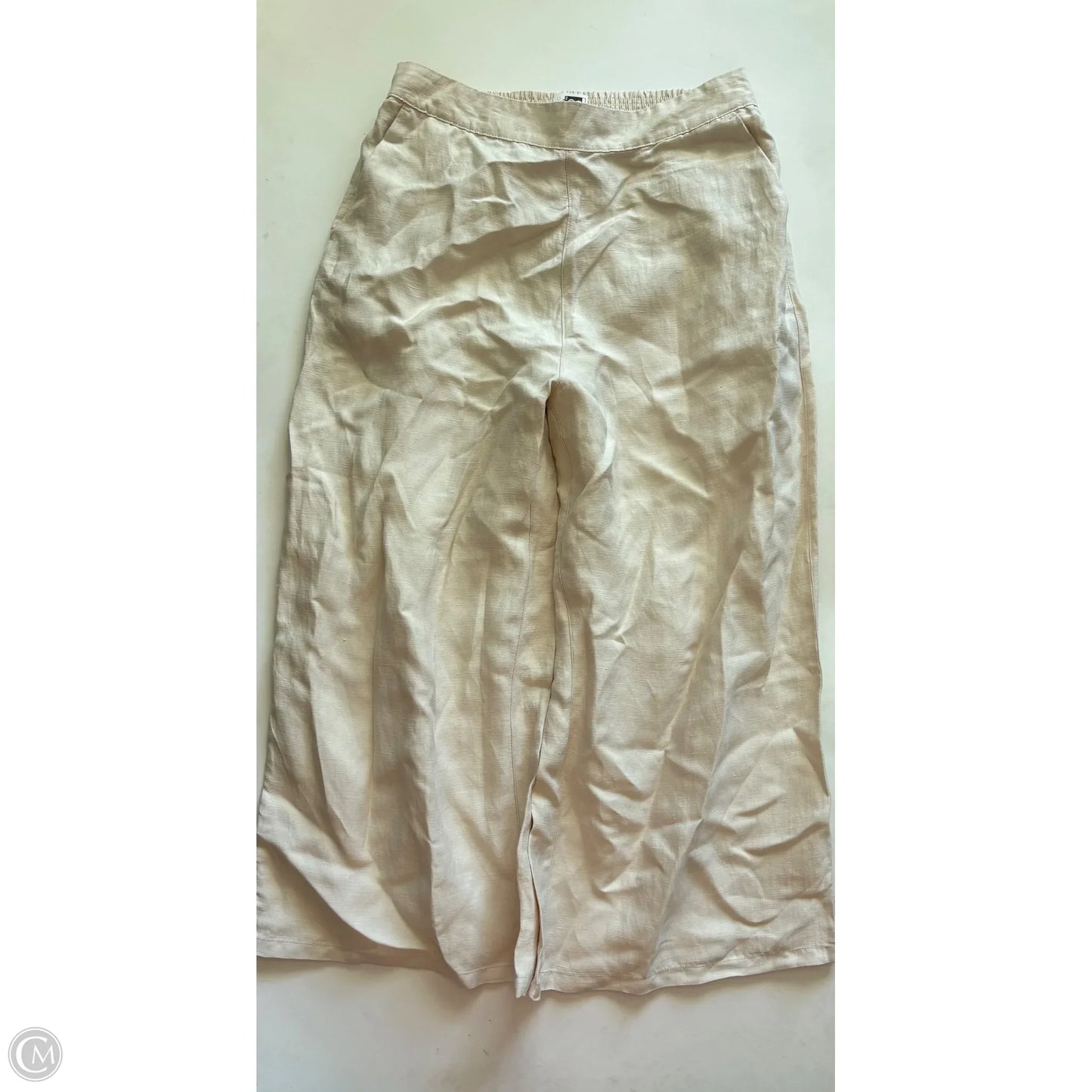 Pants Linen By Joie In Cream, Size: L