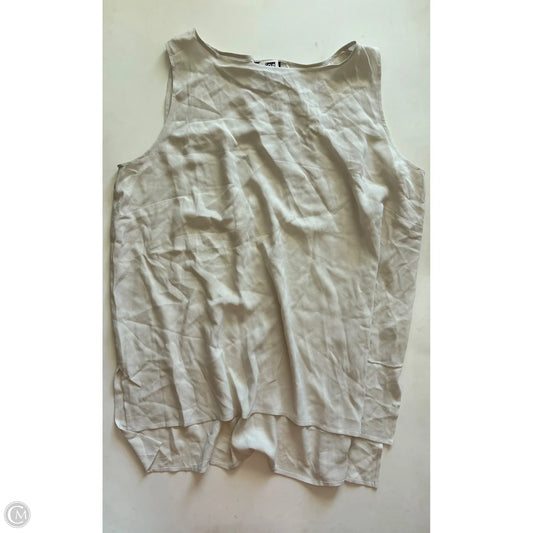 Tank Top By Eileen Fisher In Cream, Size: 2x