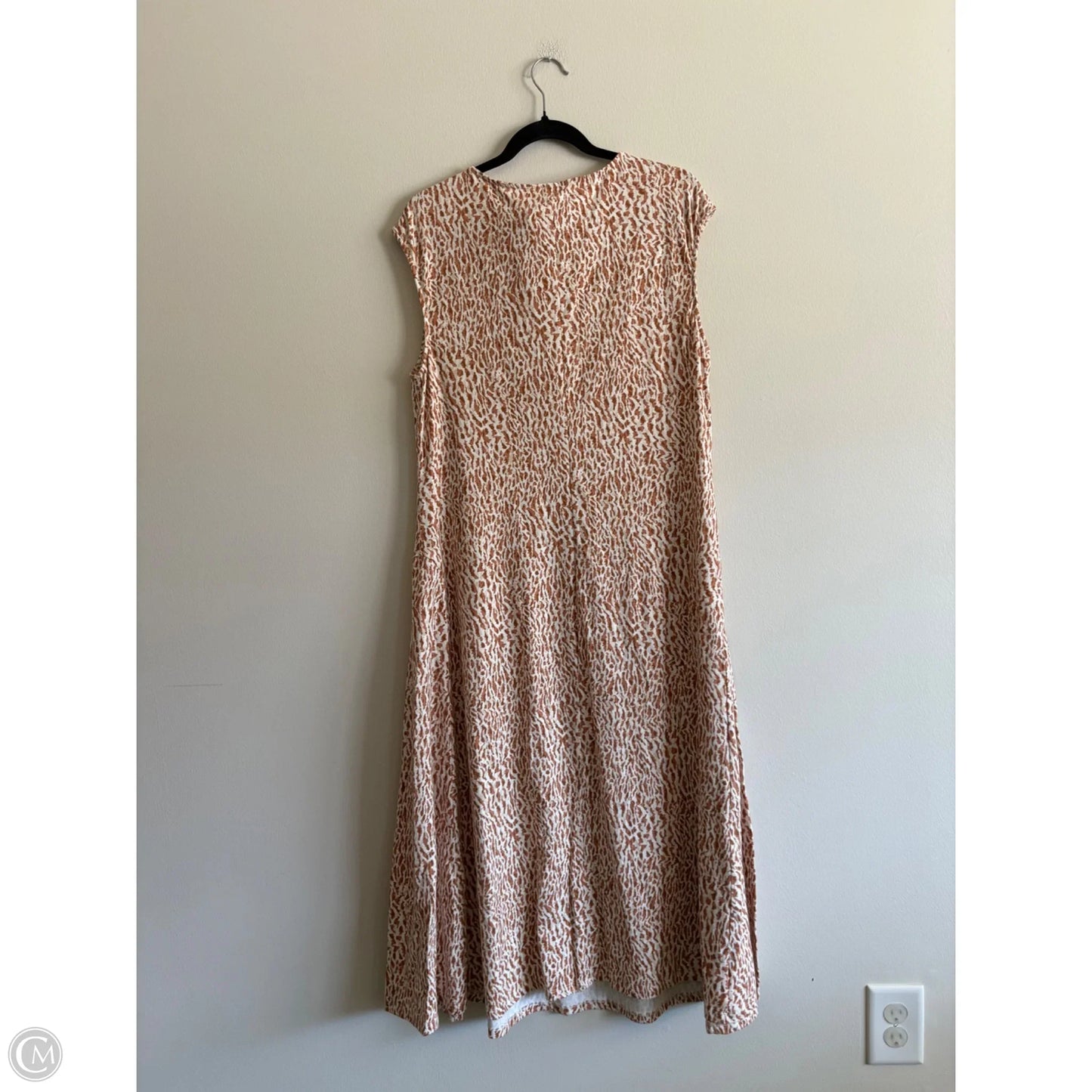 Dress Casual Maxi By Old Navy In Animal Print, Size: Xl