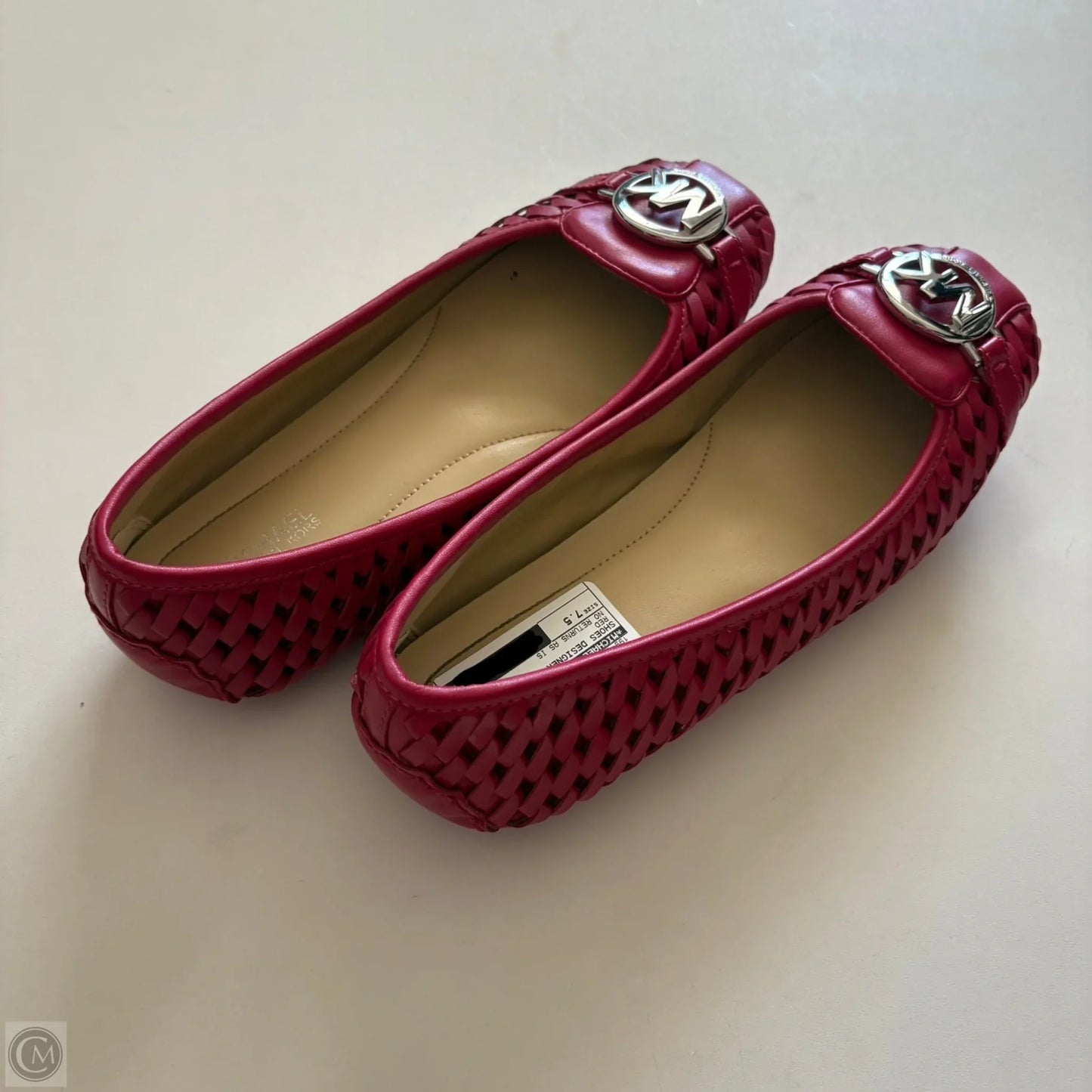 Shoes Designer By Michael Kors In Red, Size: 7.5