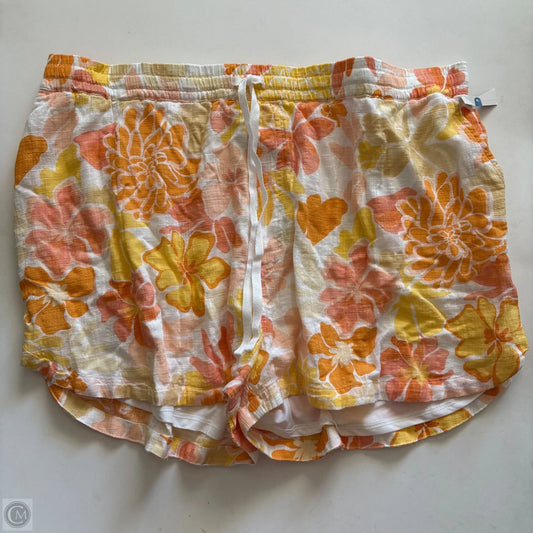 Shorts By Arizona In Orange, Size: 2x