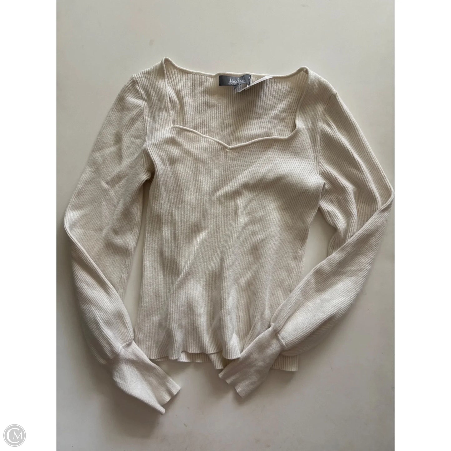 Sweater By Marled In Cream, Size: S