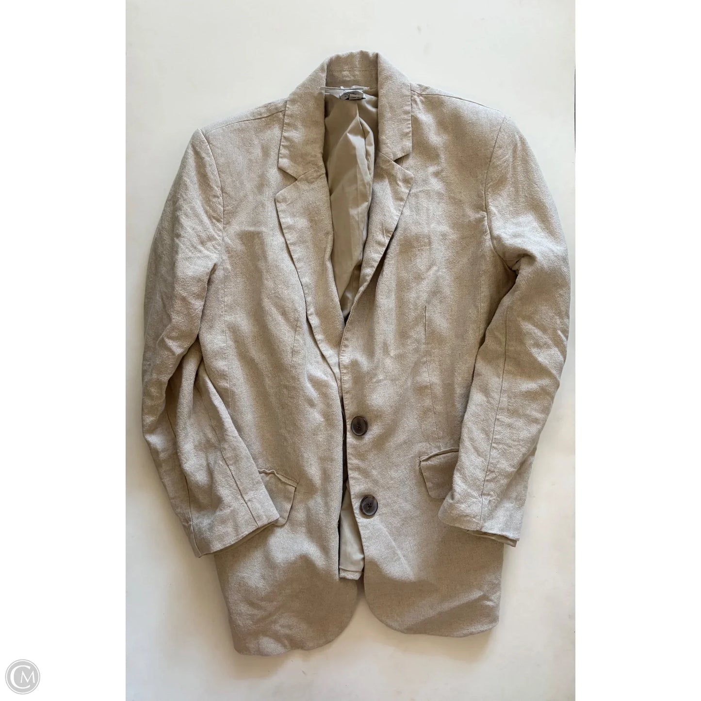Blazer By A New Day In Tan, Size: S