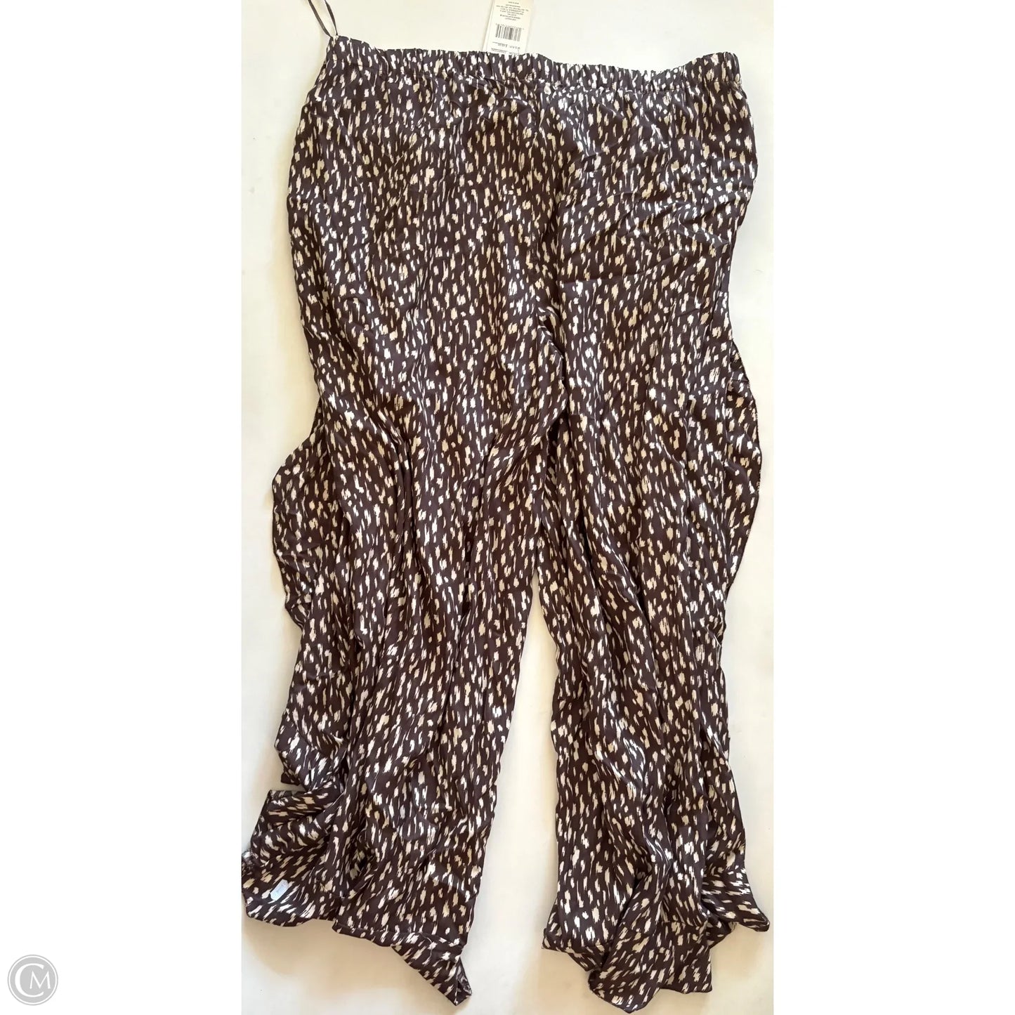 Pants Set 2pc By Cmc In Brown, Size: 2x