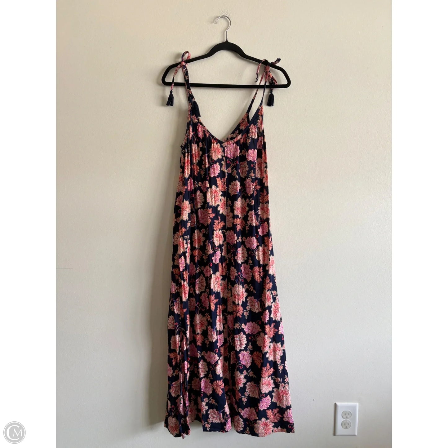 Dress Casual Midi By Old Navy In Floral Print, Size: Xs