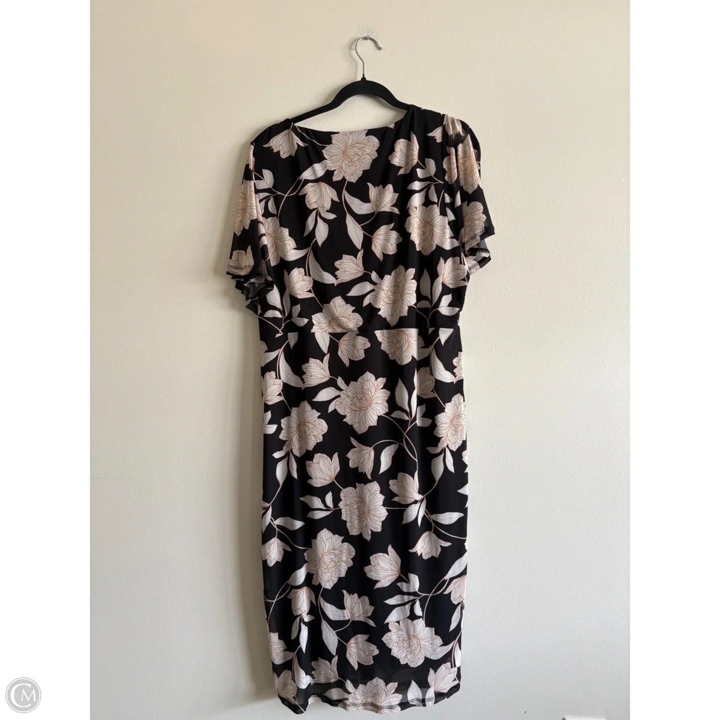 Dress Casual Midi By Torrid In Floral Print, Size: 3x