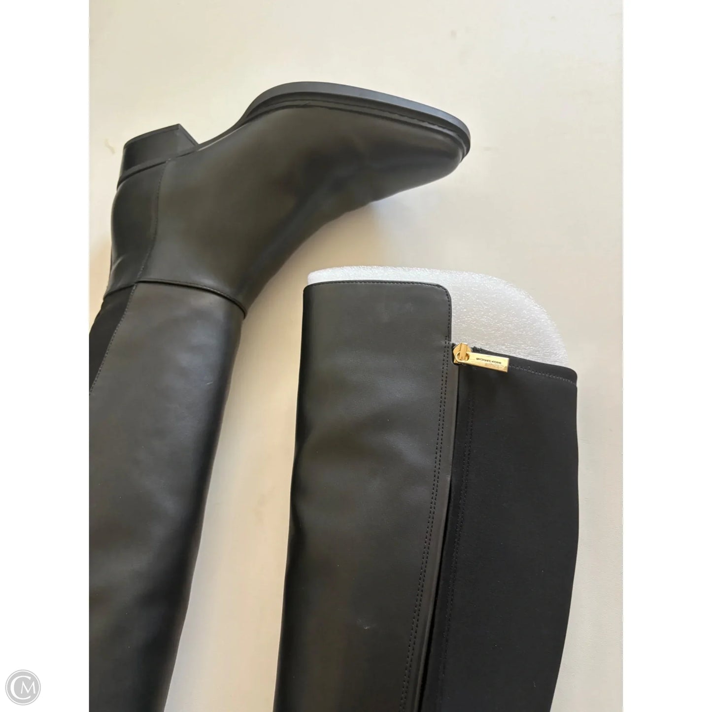 Boots Designer By Michael Kors In Black, Size: 9
