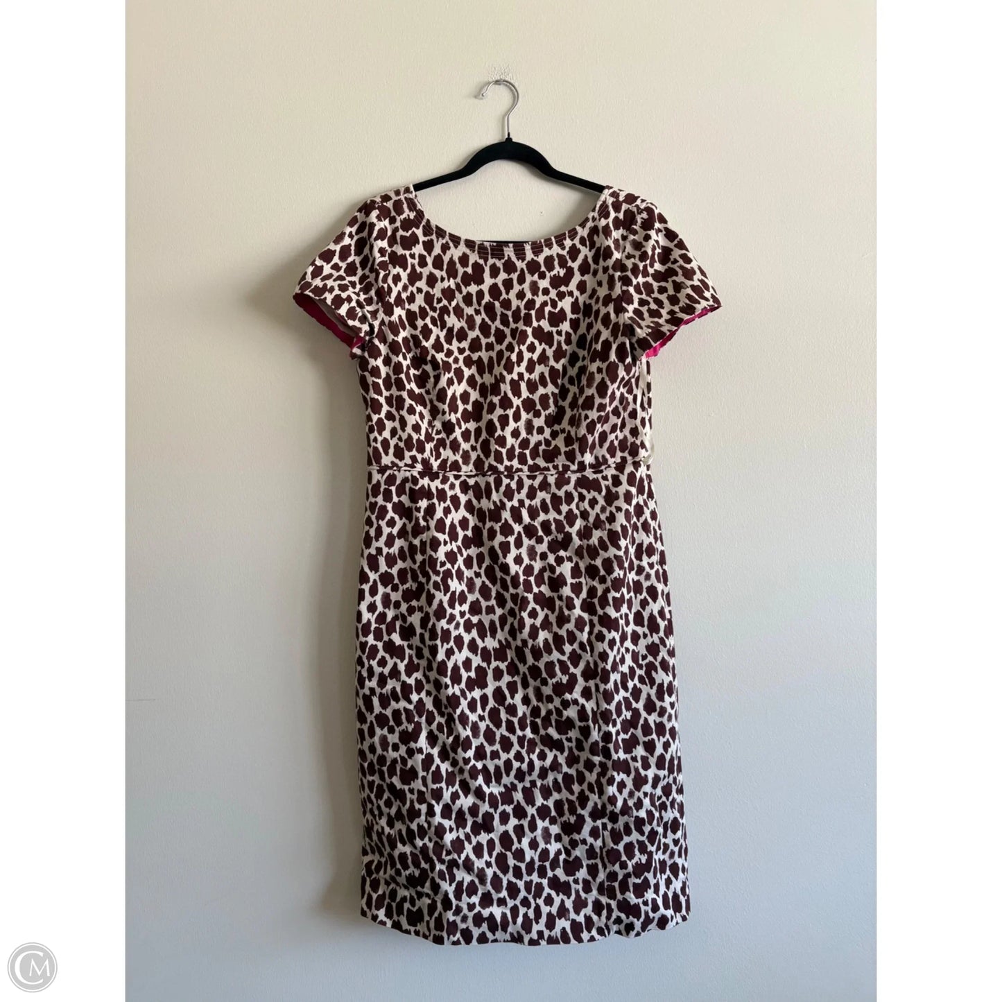 Dress Work By J. Crew In Animal Print, Size: 12