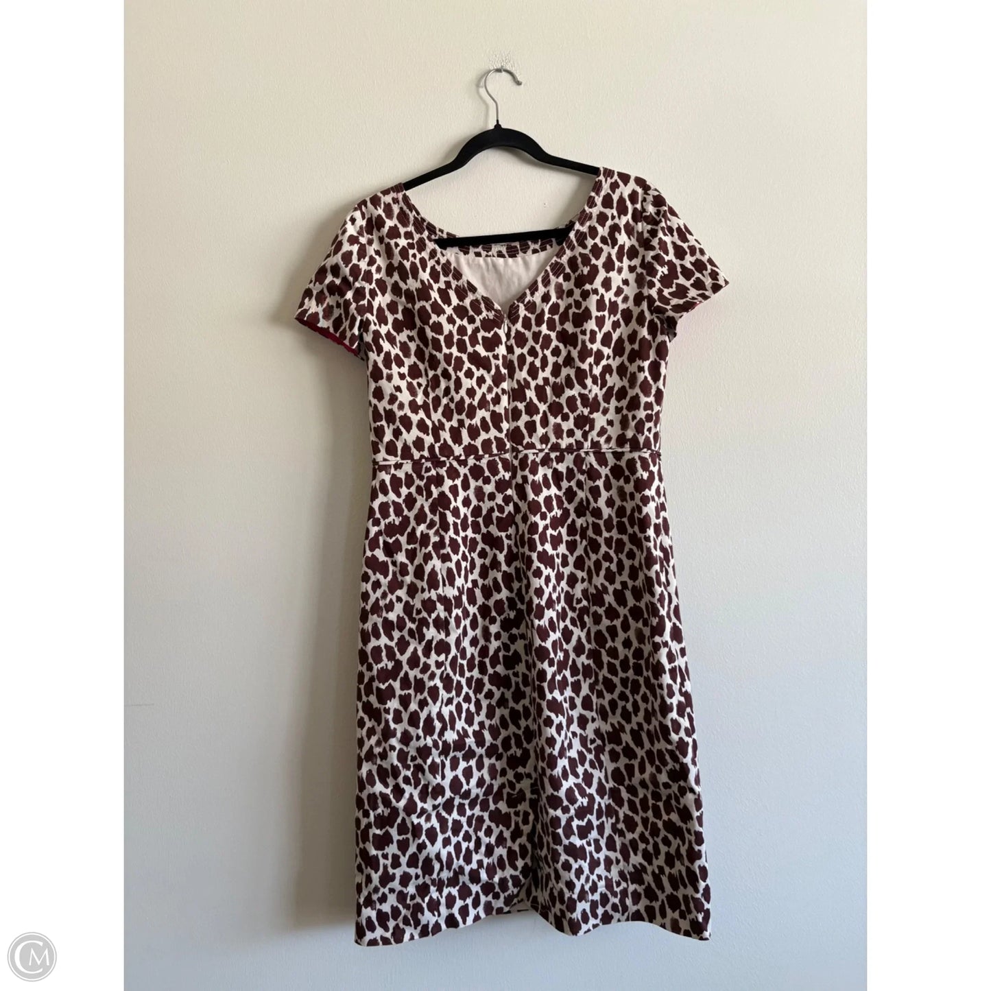 Dress Work By J. Crew In Animal Print, Size: 12