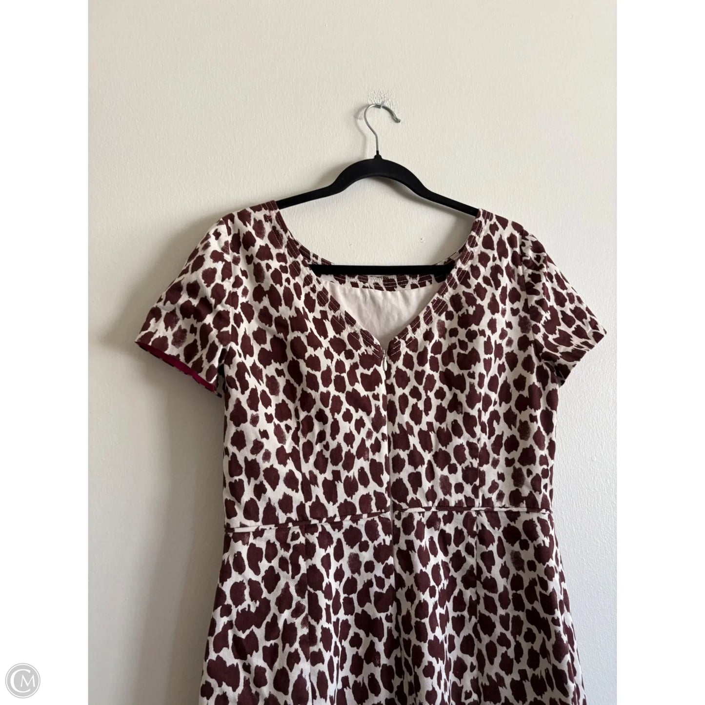 Dress Work By J. Crew In Animal Print, Size: 12