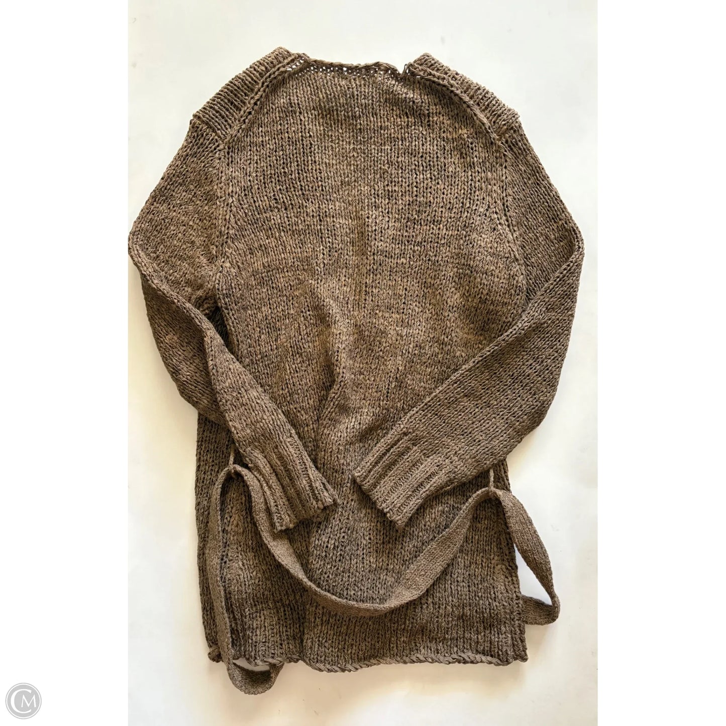 Sweater Cardigan By Vertigo In Brown, Size: Xl