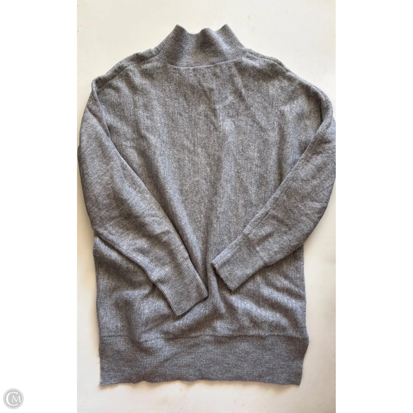Sweater By Magaschoni In Grey, Size: L