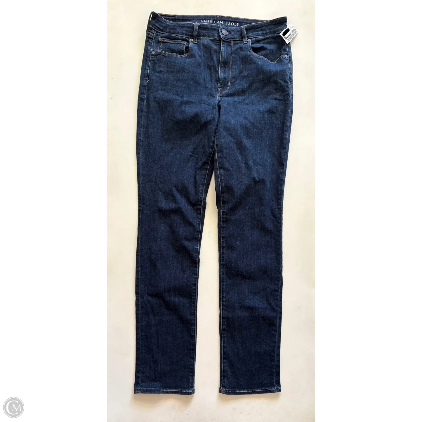 Jeans Skinny By American Eagle In Blue, Size: 12l