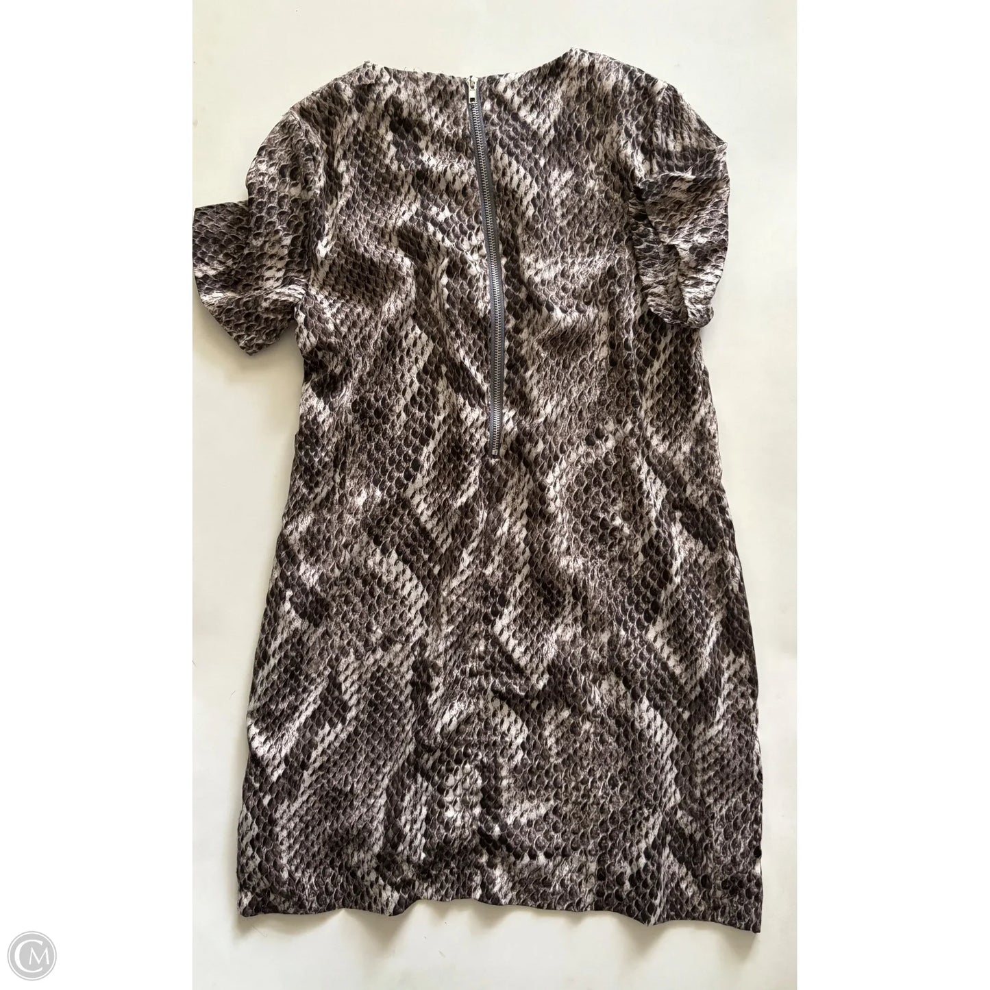 Dress Casual Midi By Karlie In Animal Print, Size: L