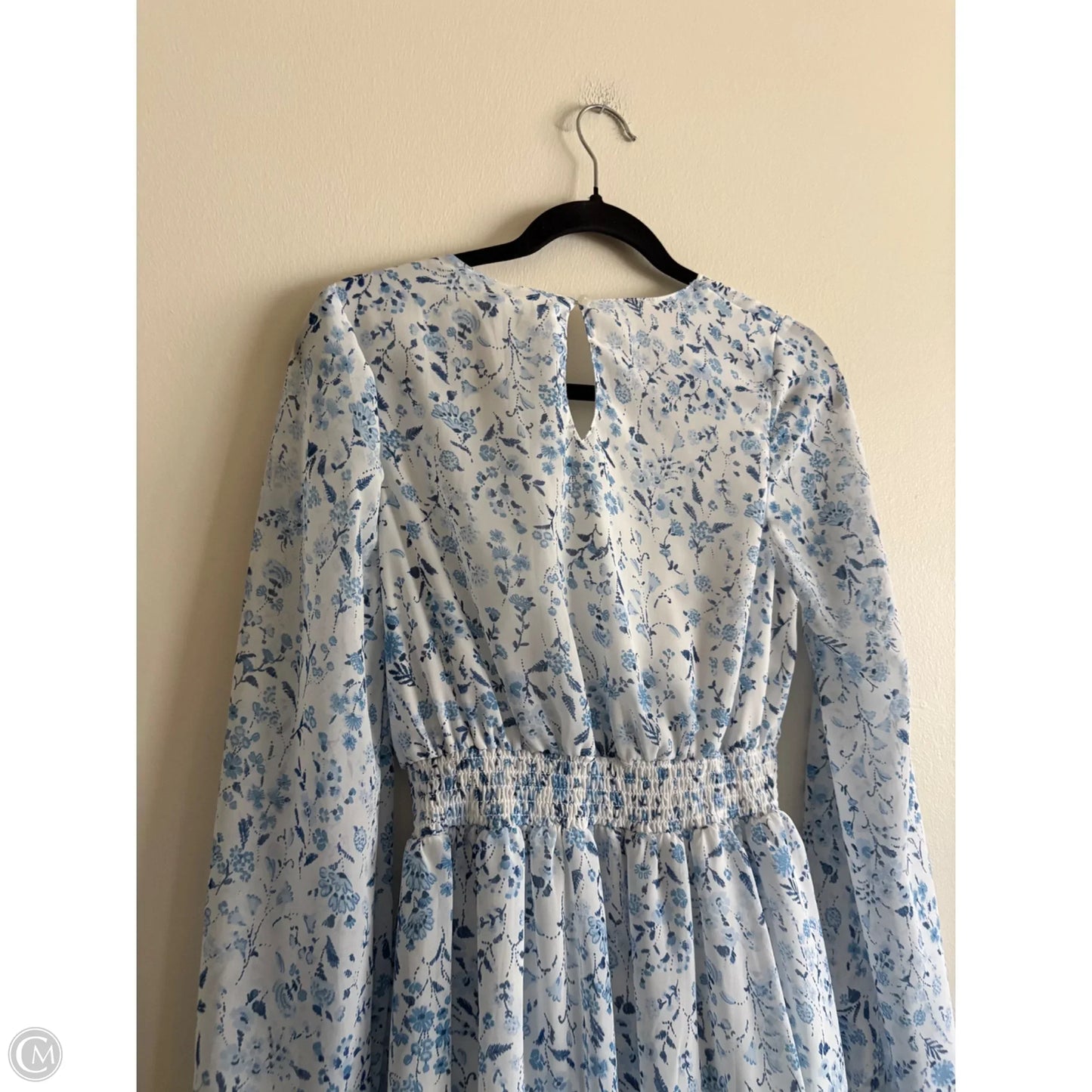 Dress Casual Midi By Japna In Blue, Size: L