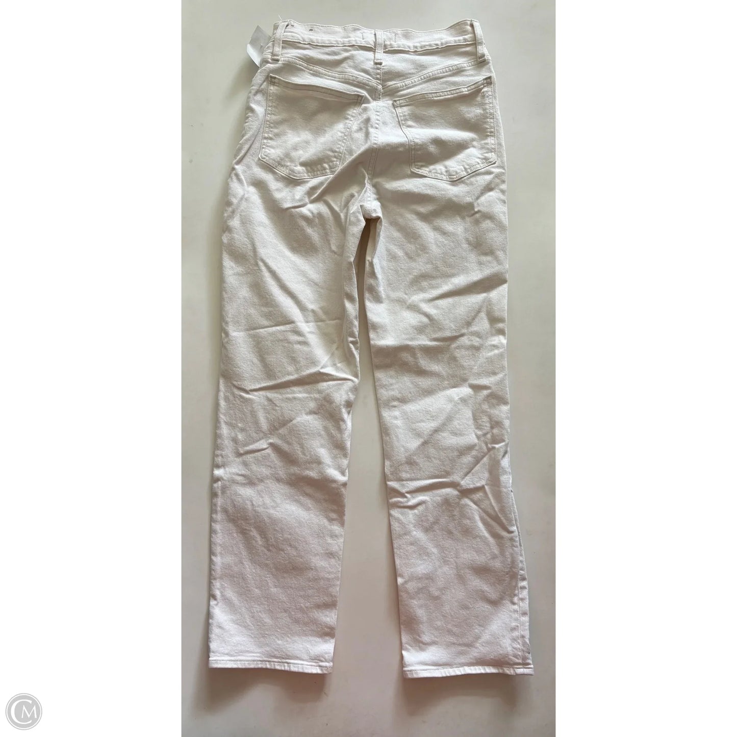 Jeans Straight By Madewell In Cream, Size: 2