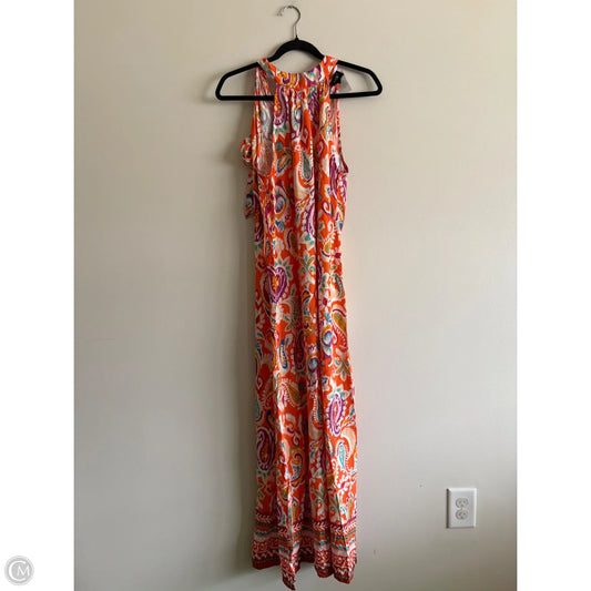 Dress Casual Maxi By Msk In Orange, Size: M