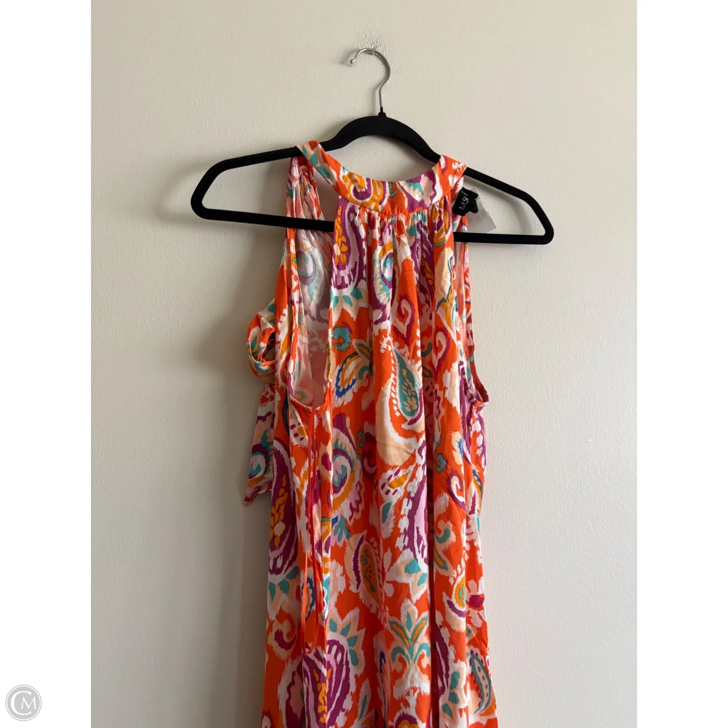 Dress Casual Maxi By Msk In Orange, Size: M