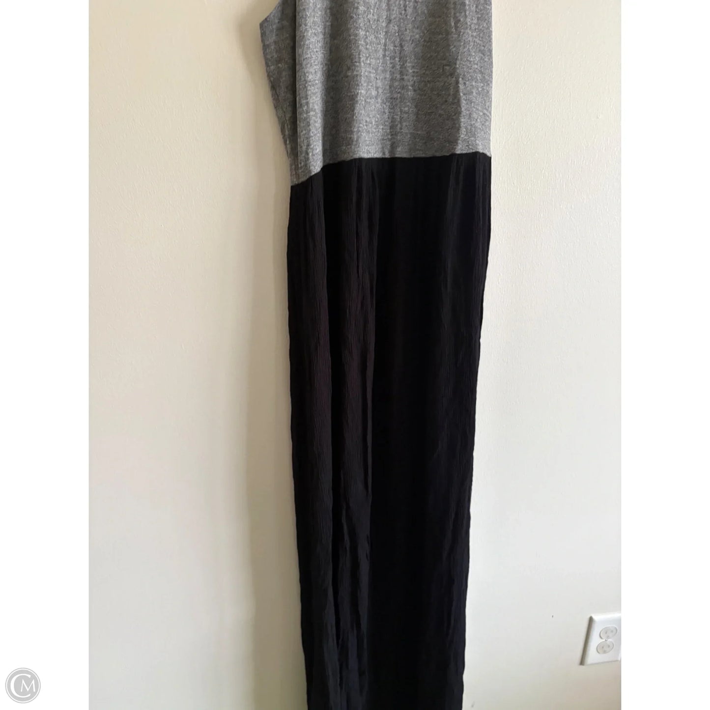 Dress Casual Maxi By Loft In Grey, Size: M