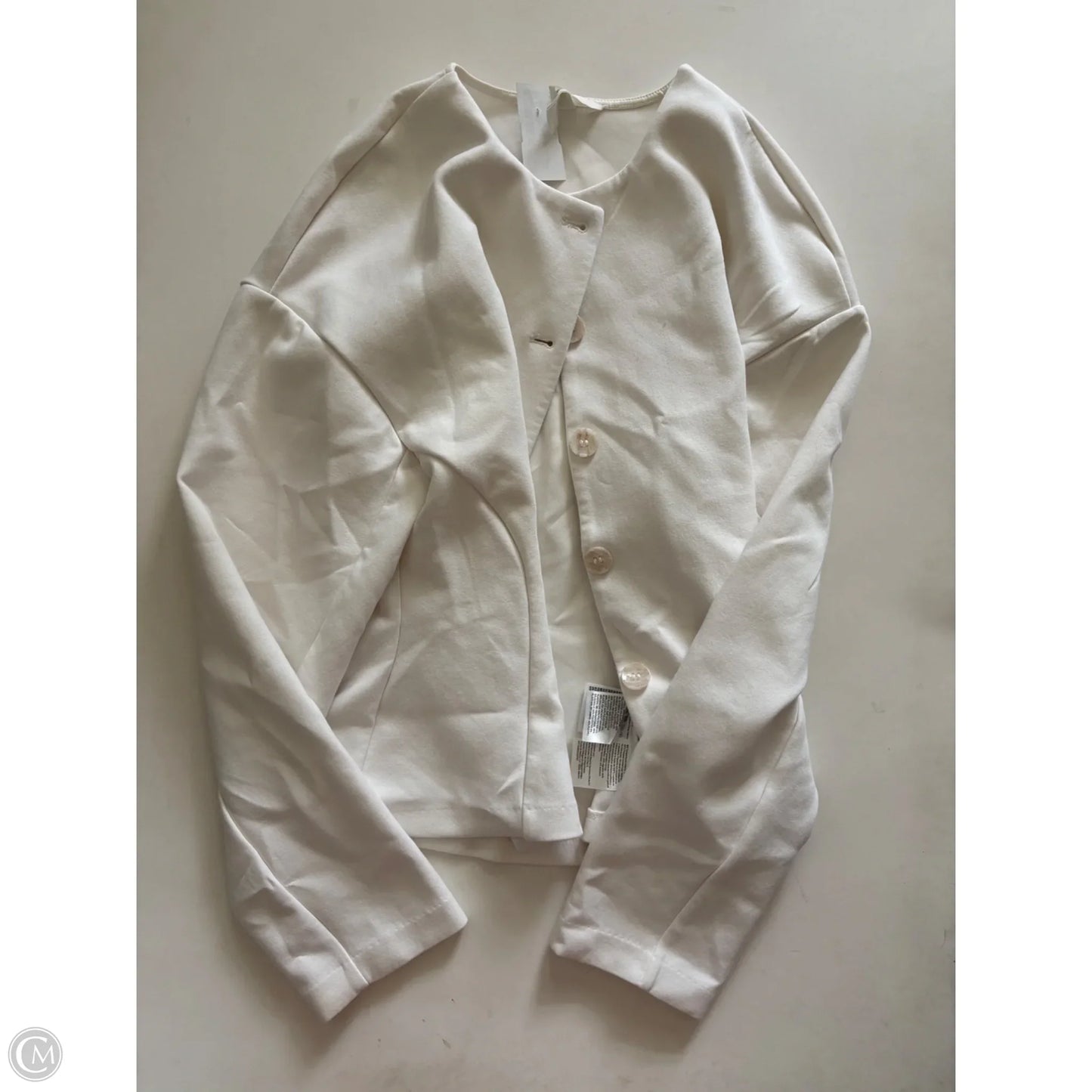 Blazer By H&m In White, Size: S