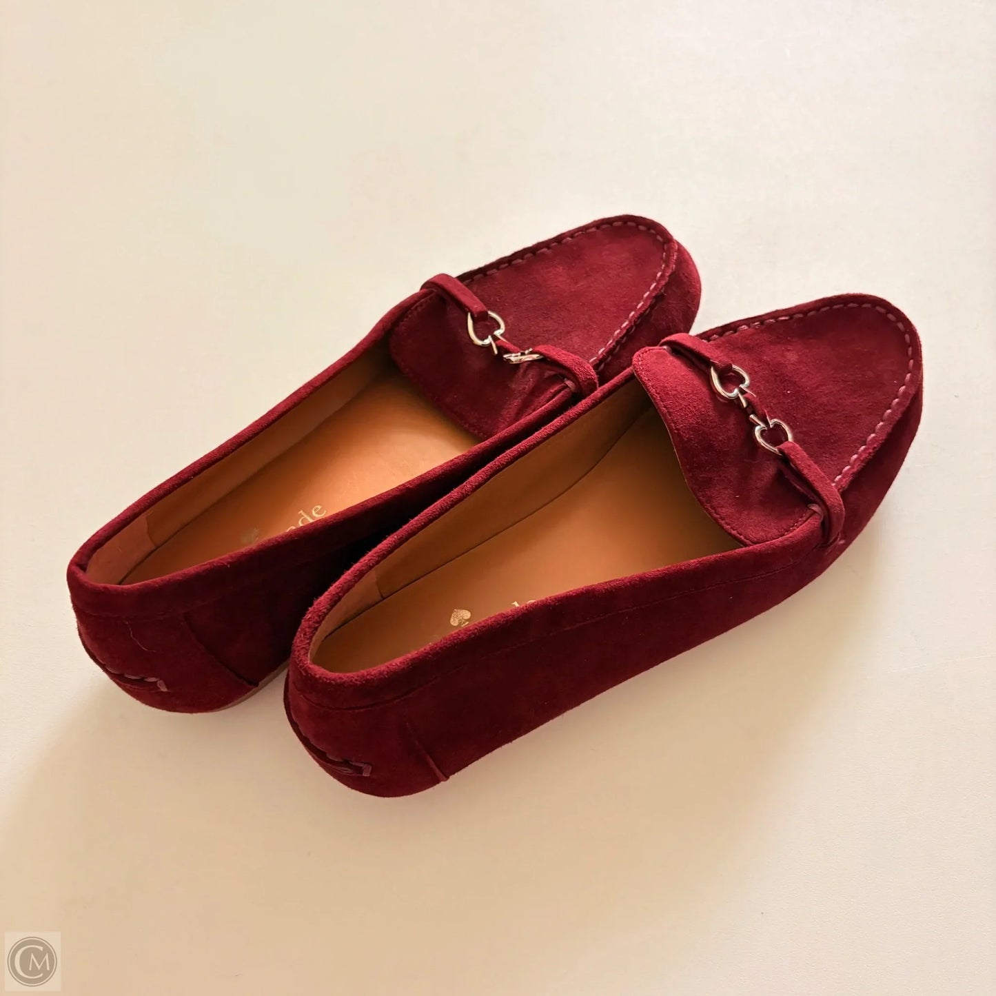 Shoes Designer By Kate Spade In Maroon, Size: 8.5