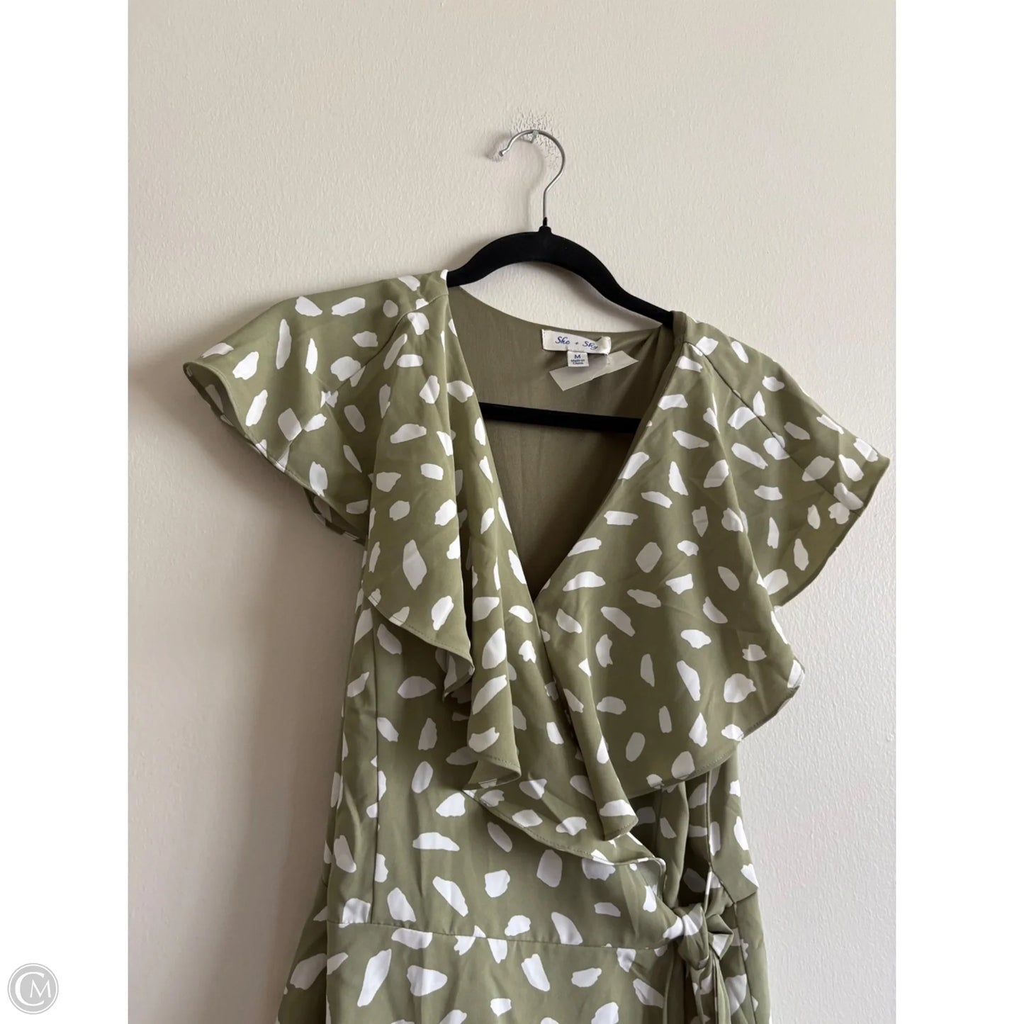 Dress Work By Calvin Klein In Black, Size: 6