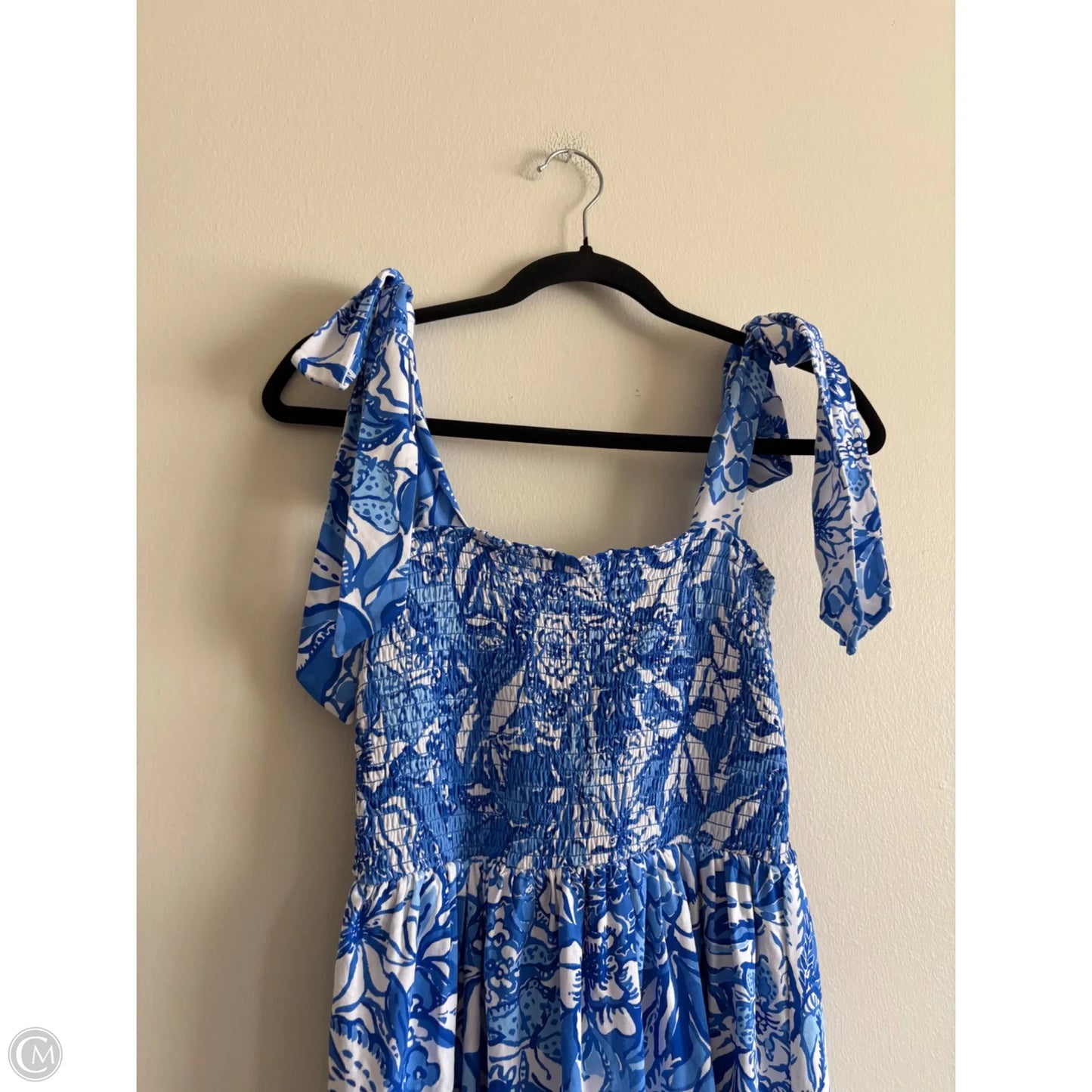 Romper Designer By Lilly Pulitzer In Blue, Size: S