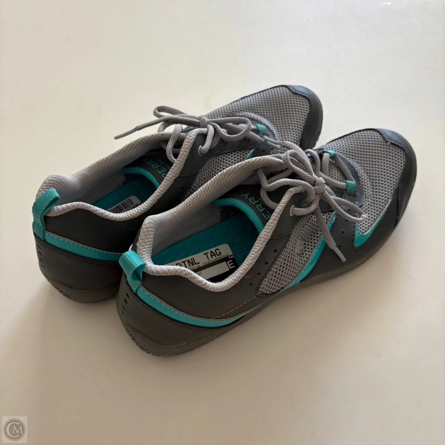 Shoes Athletic By Sperry In Grey, Size: 10
