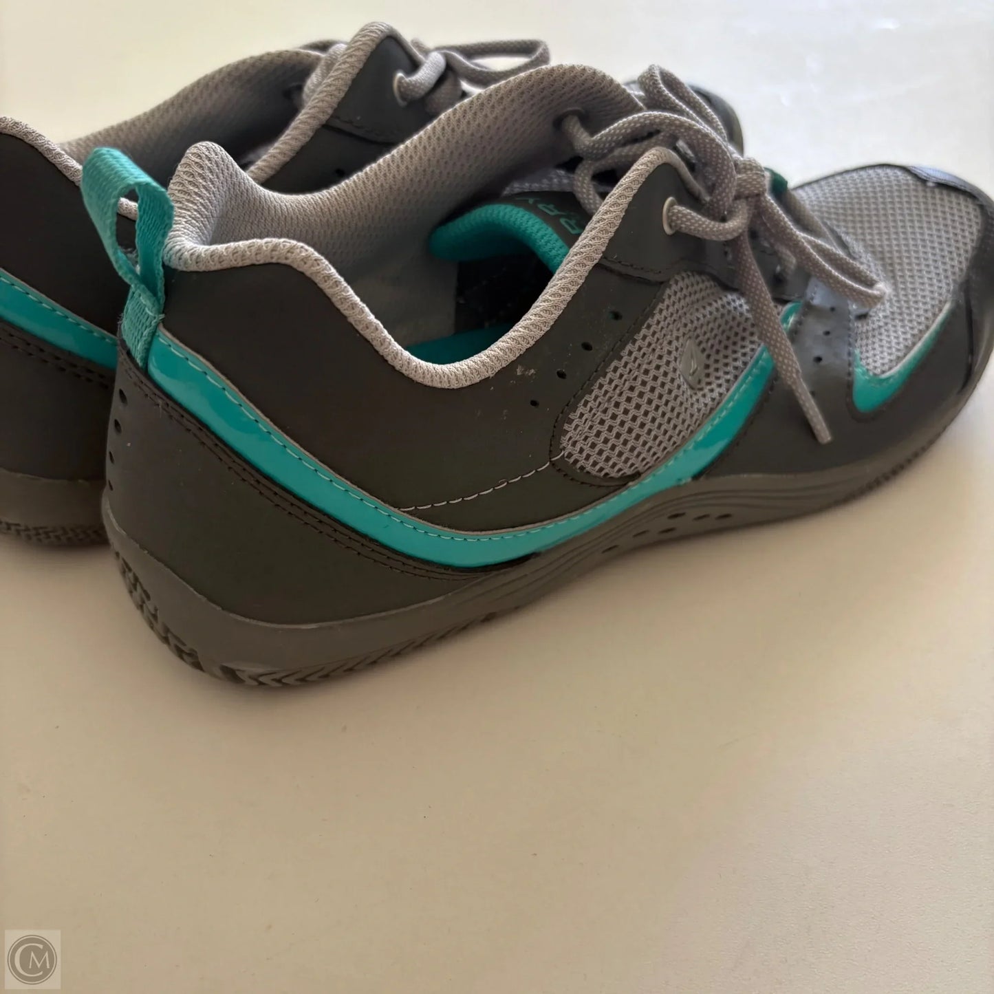 Shoes Athletic By Sperry In Grey, Size: 10