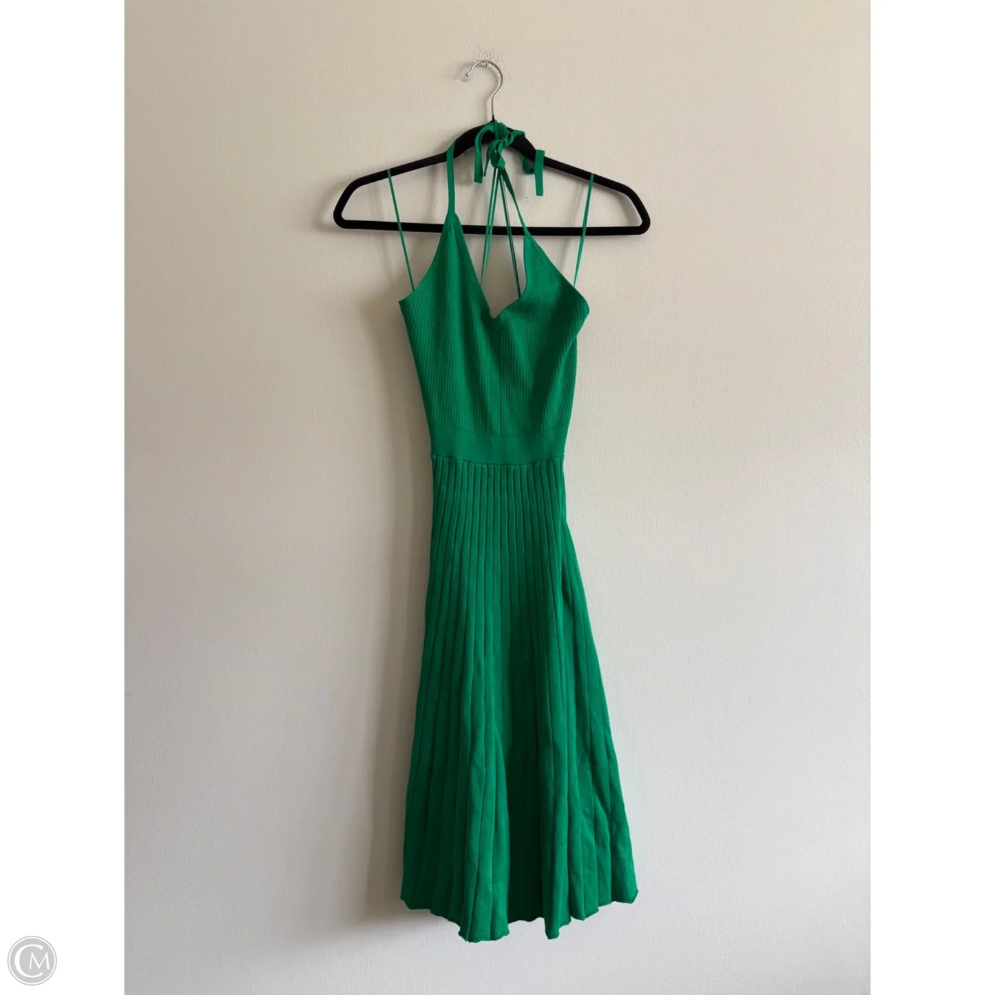 Dress Casual Midi By A New Day In Green, Size: M