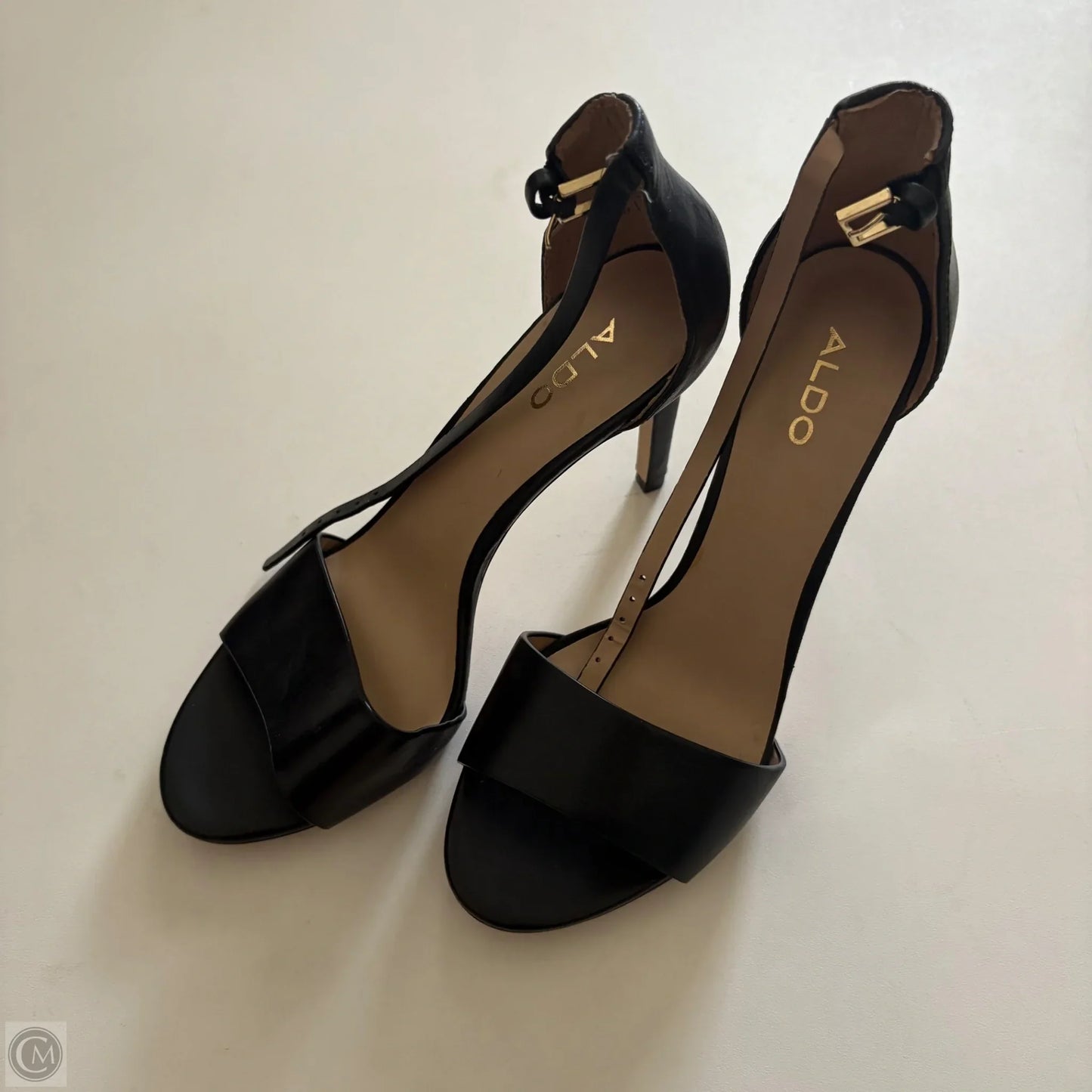 Shoes Heels Kitten By Aldo In Black, Size: 6.5
