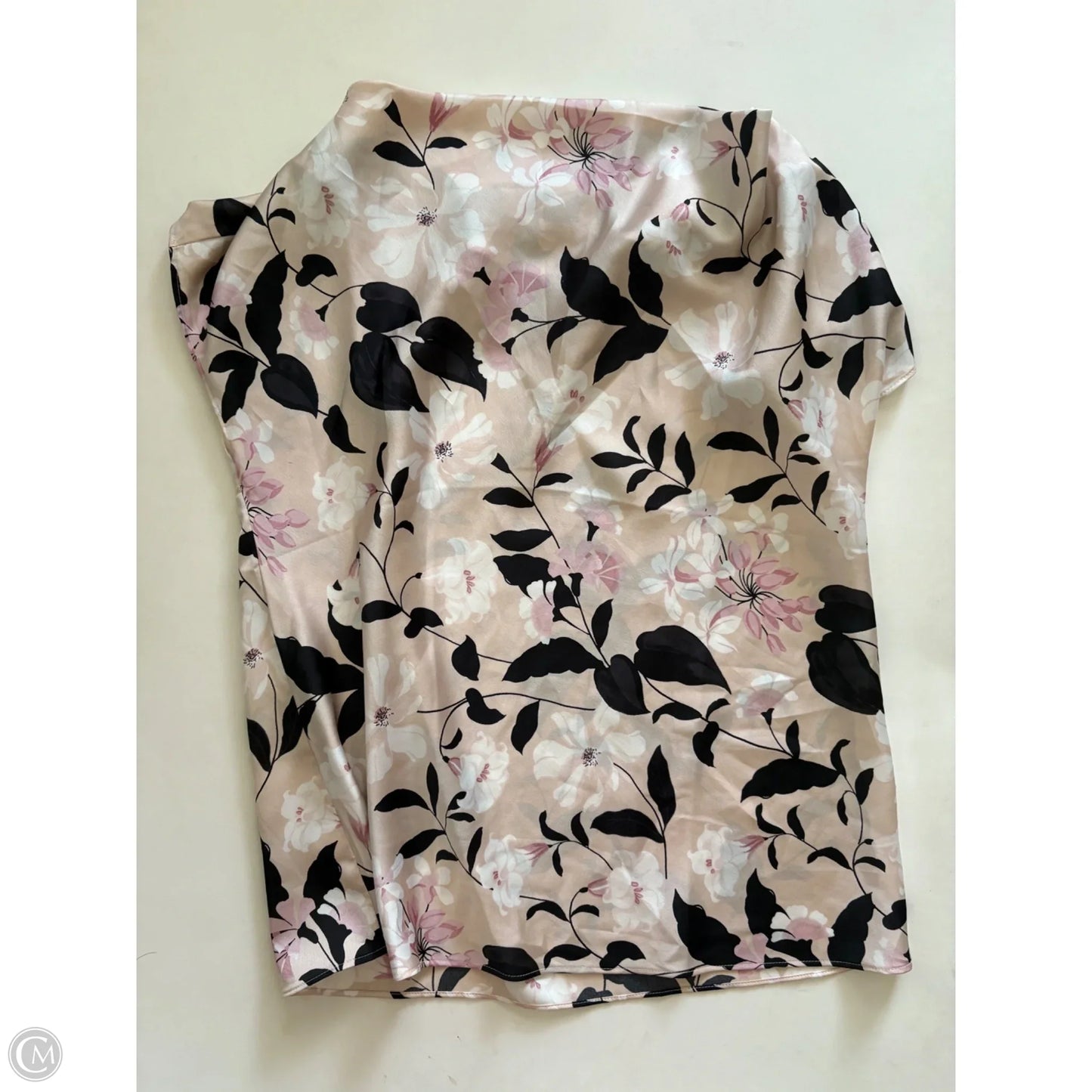 Blouse Sleeveless By Ann Taylor In Floral Print, Size: S