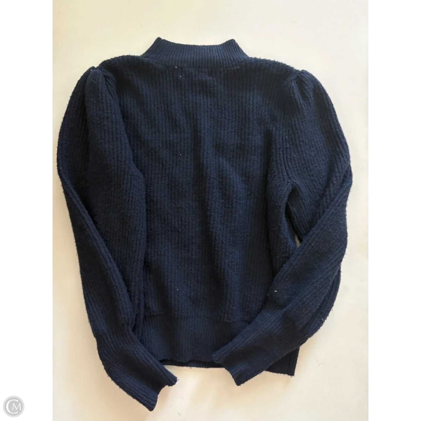 Sweater By Liz Claiborne In Navy, Size: M