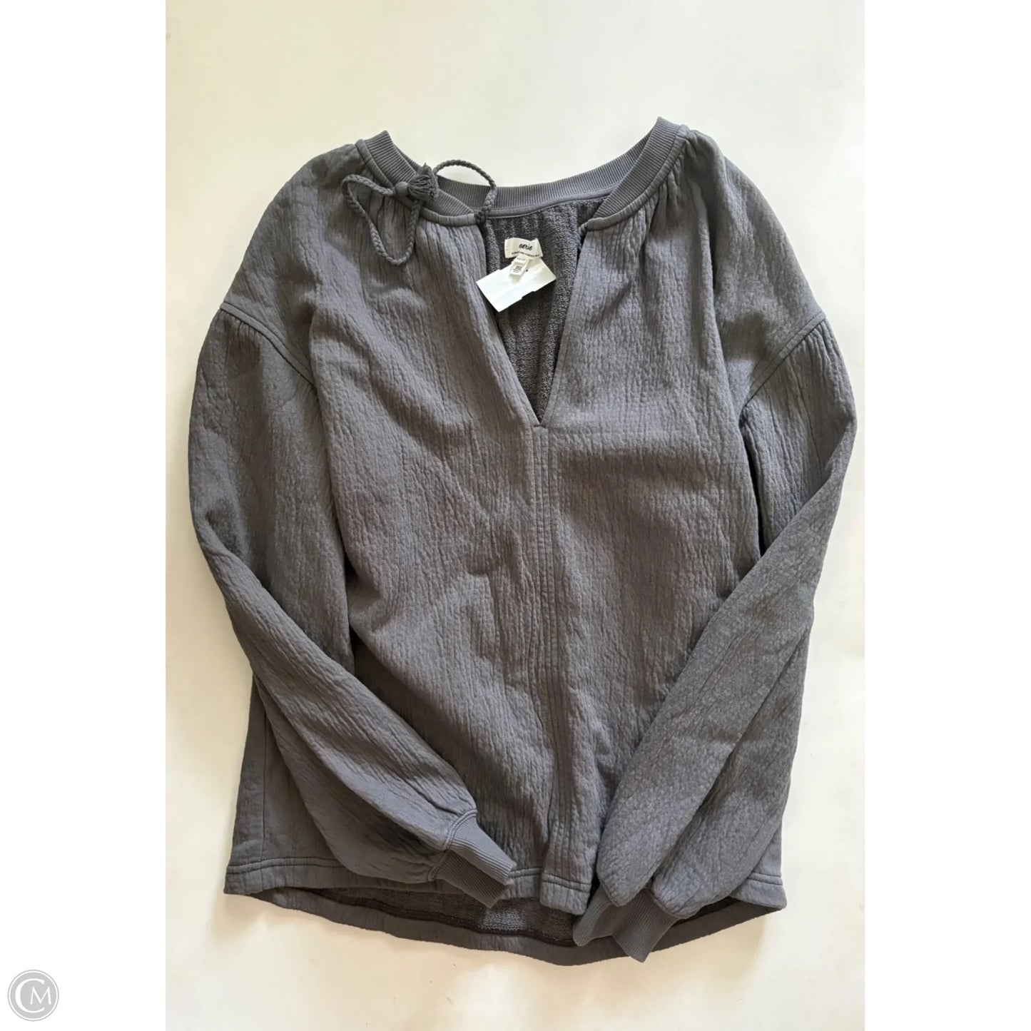 Sweatshirt Crewneck By Aerie In Grey, Size: Xs