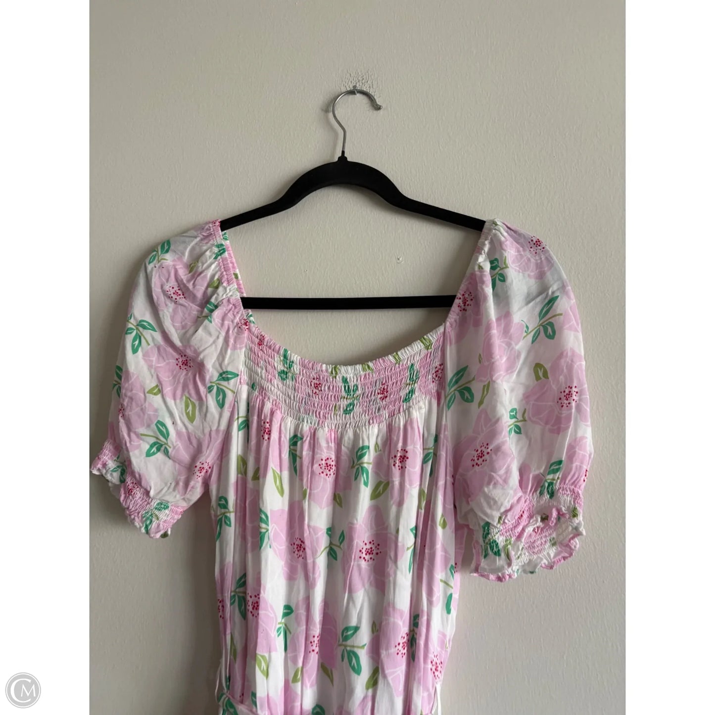 Dress Casual Midi By Draper James Rsvp In Floral Print, Size: S