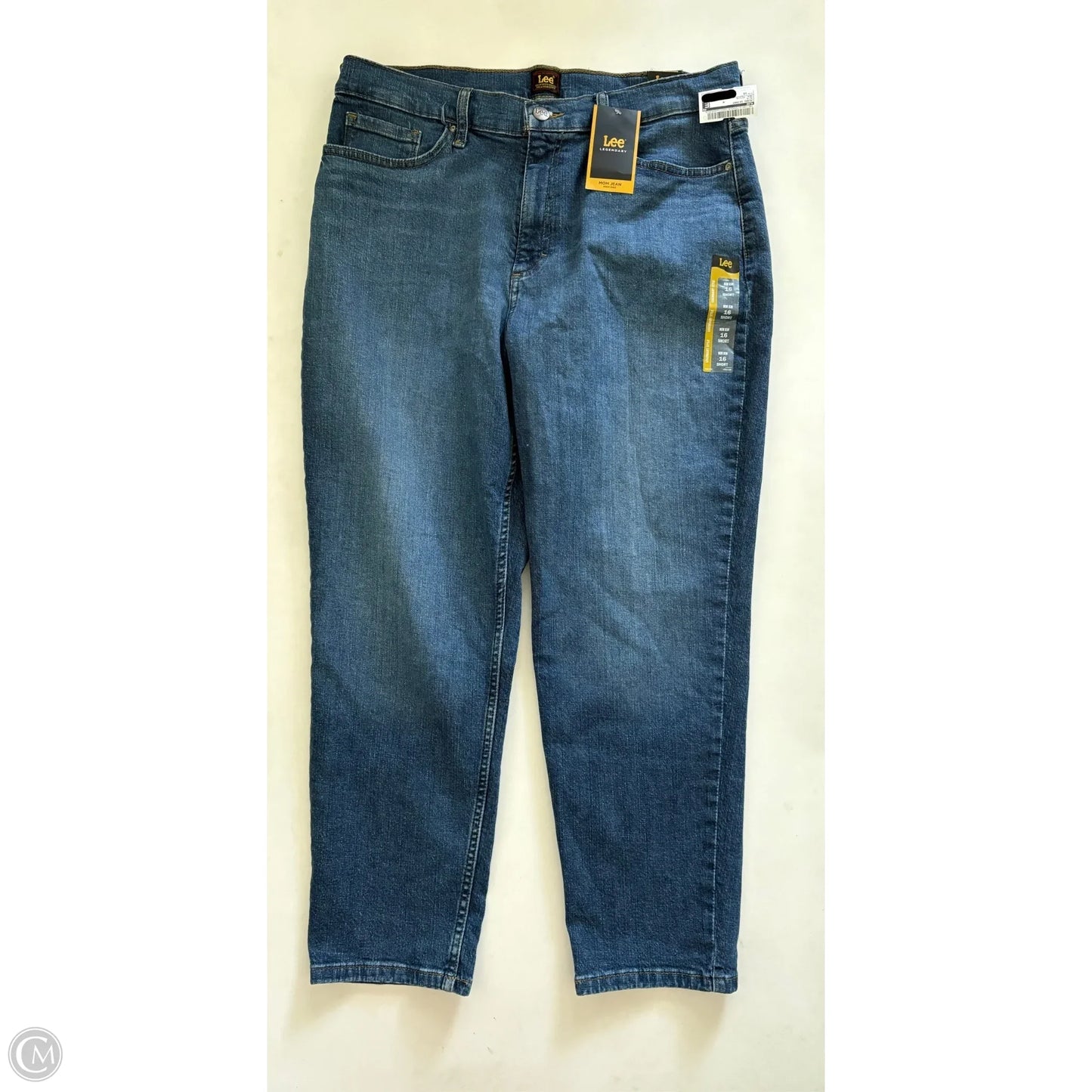 Jeans Skinny By Lee In Blue, Size: 16
