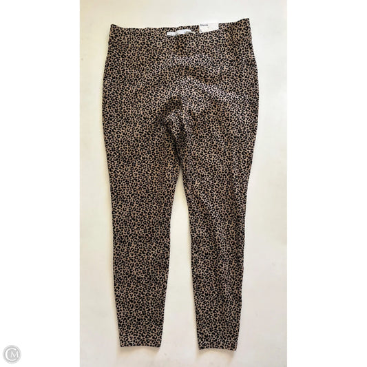 Pants Leggings By Old Navy In Animal Print, Size: L
