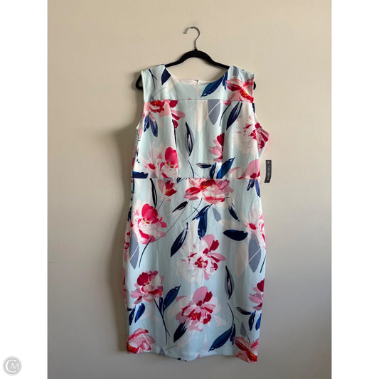 Dress Work By Limited In Floral Print, Size: 2x