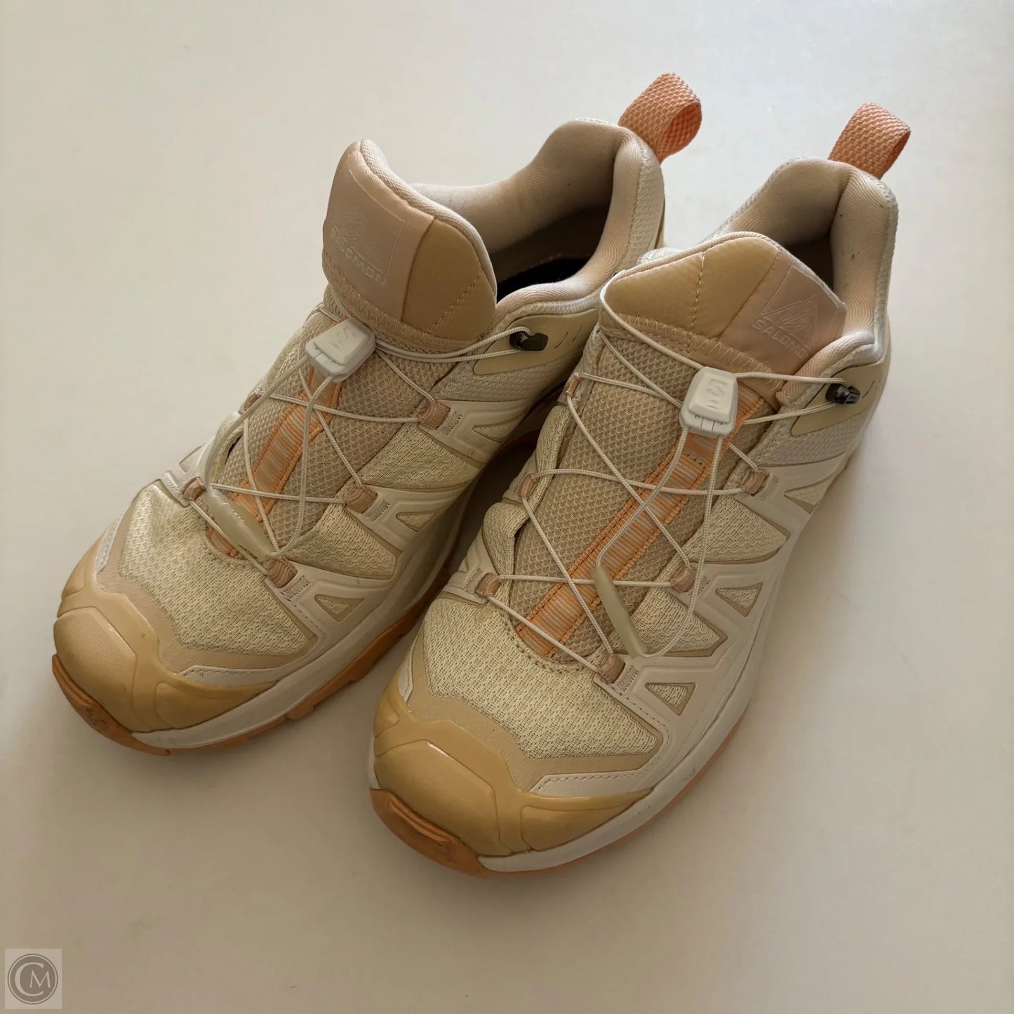 Shoes Athletic By Salomon In Cream, Size: 9.5