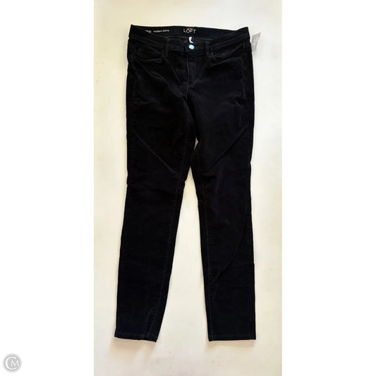 Pants Corduroy By Loft In Black, Size: 6