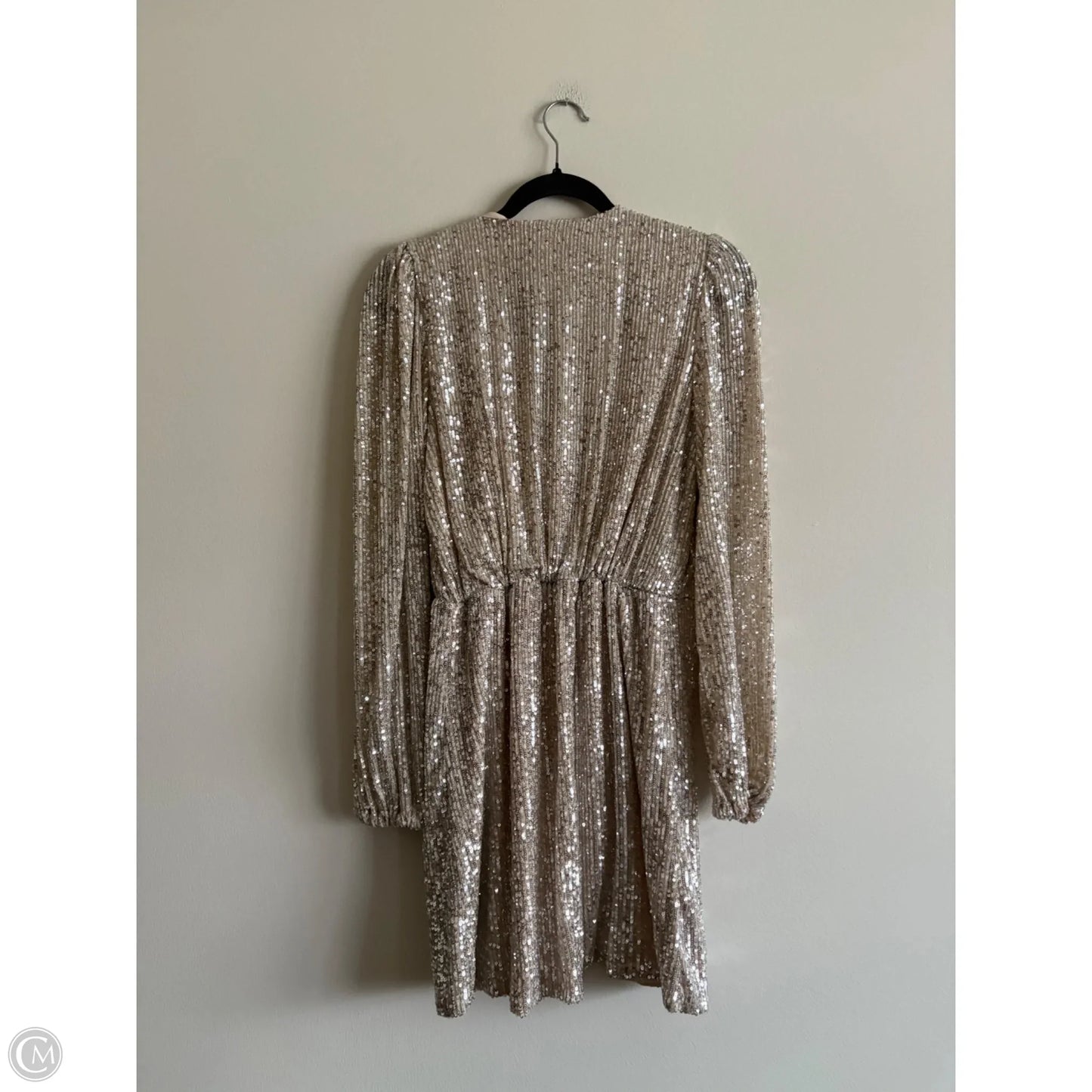 Dress Party Midi By Reserved In Silver, Size: L