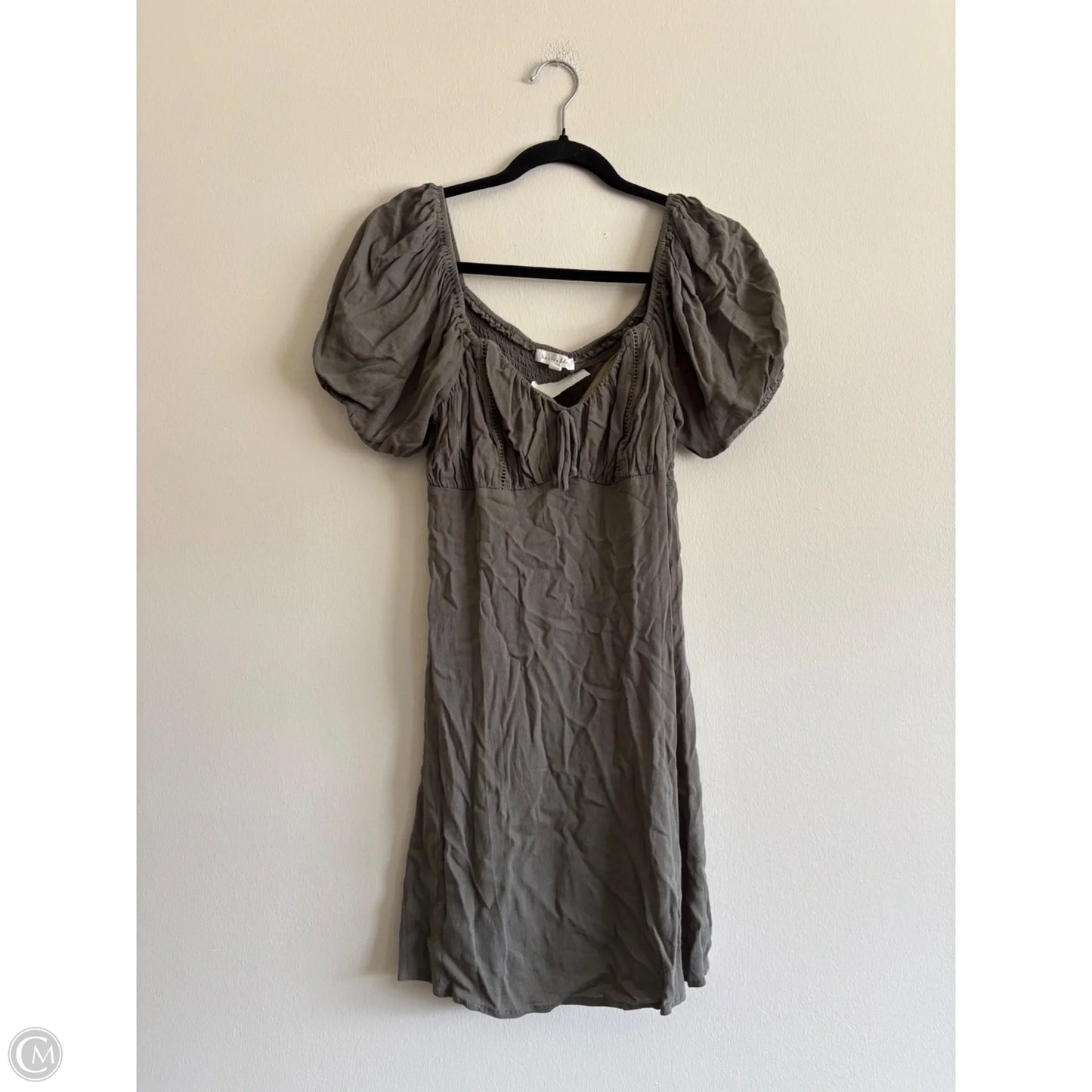 Dress Casual Midi By Bailey Blue In Green, Size: M