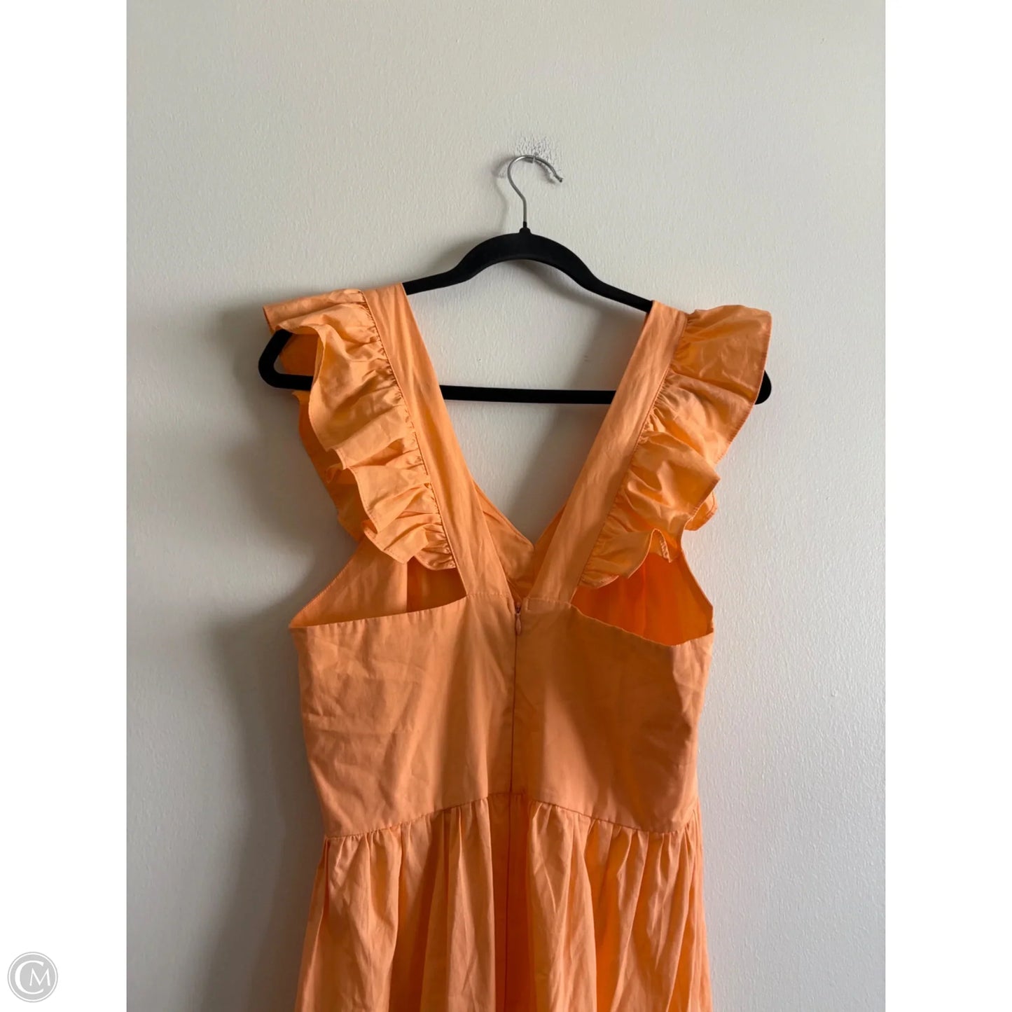 Dress Casual Maxi By Francesca’s In Orange, Size: S