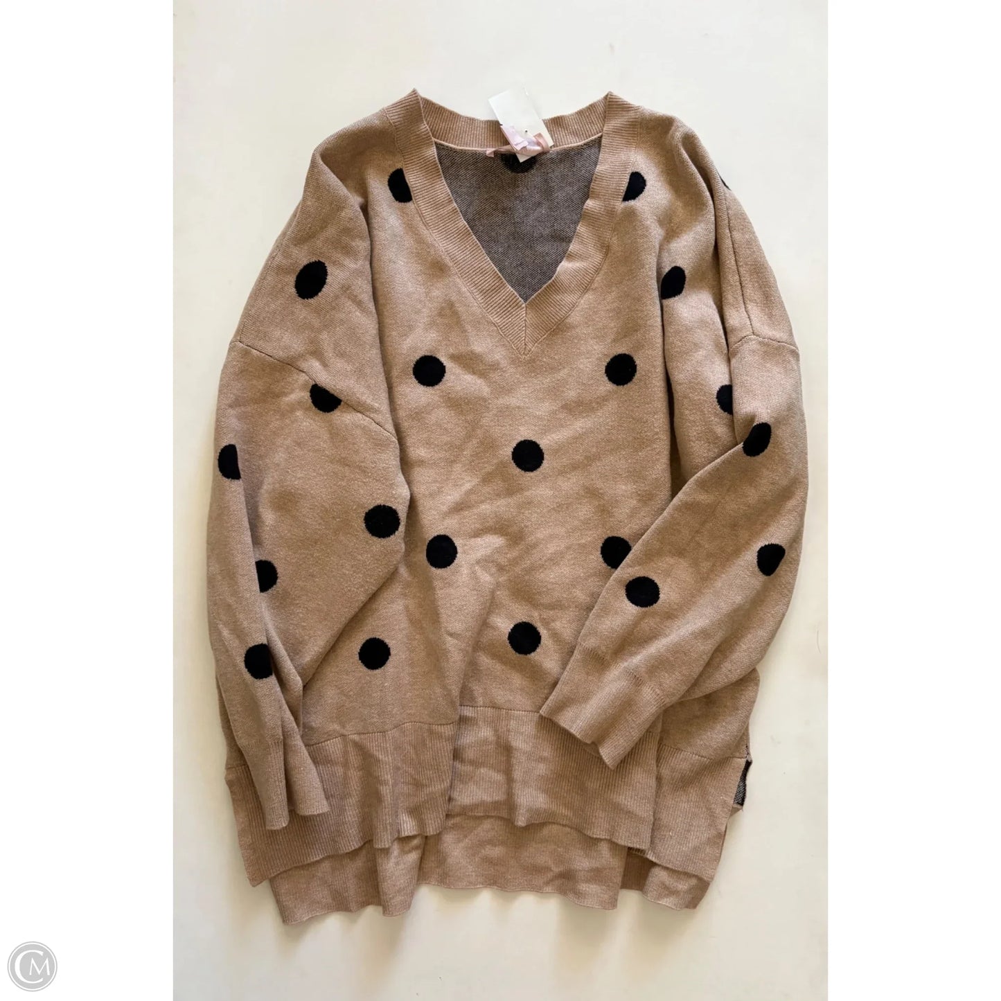 Sweater By Philosophy In Polkadot Pattern, Size: 3x
