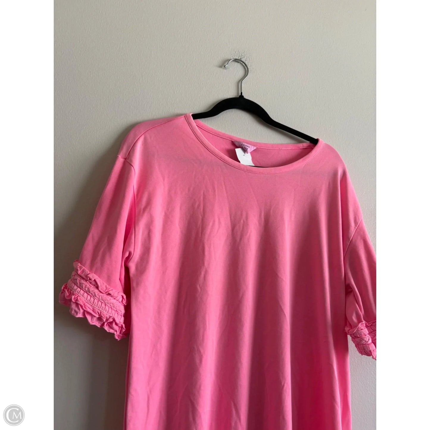Dress Casual Midi By Crown And Ivy In Pink, Size: Xlp
