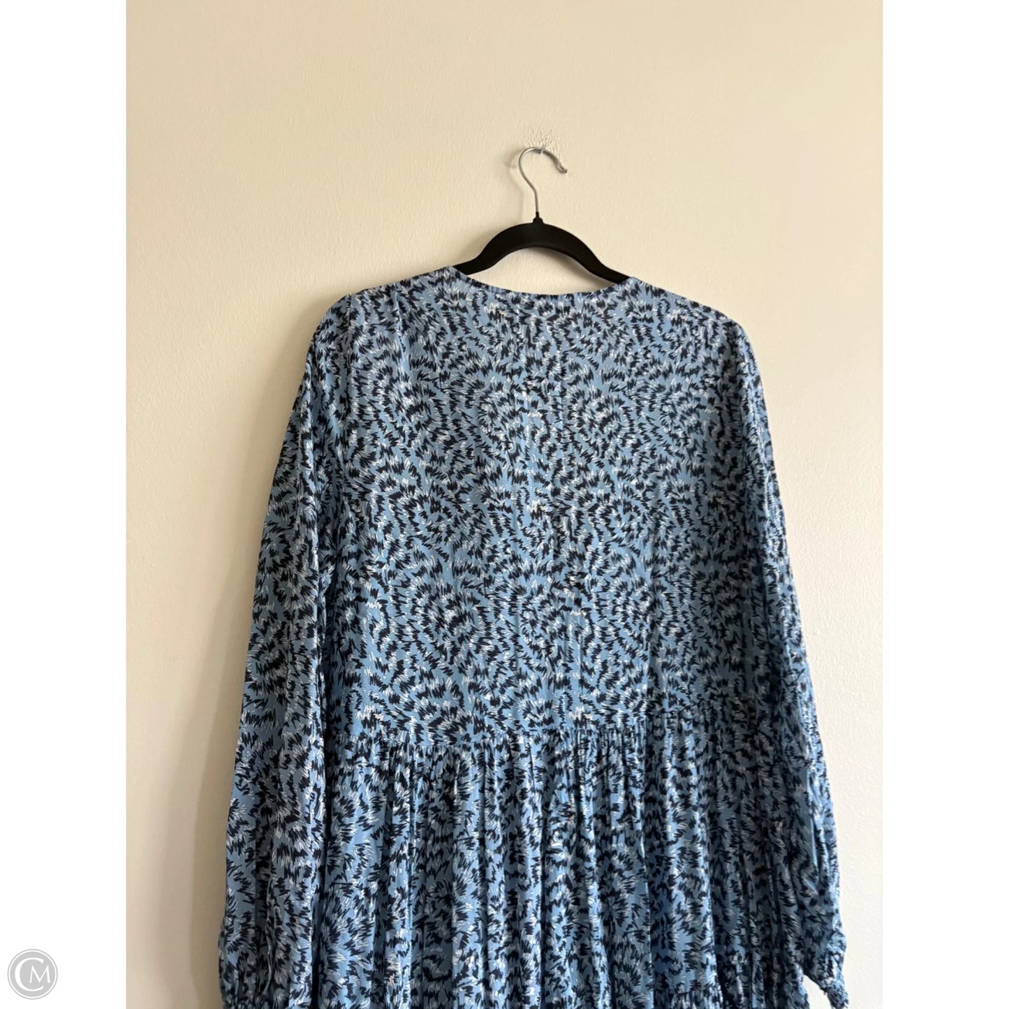 Dress Casual Maxi By Zara In Blue, Size: L