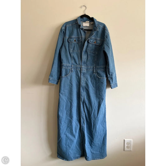 Dress Casual Maxi By Universal Thread In Blue, Size: 14